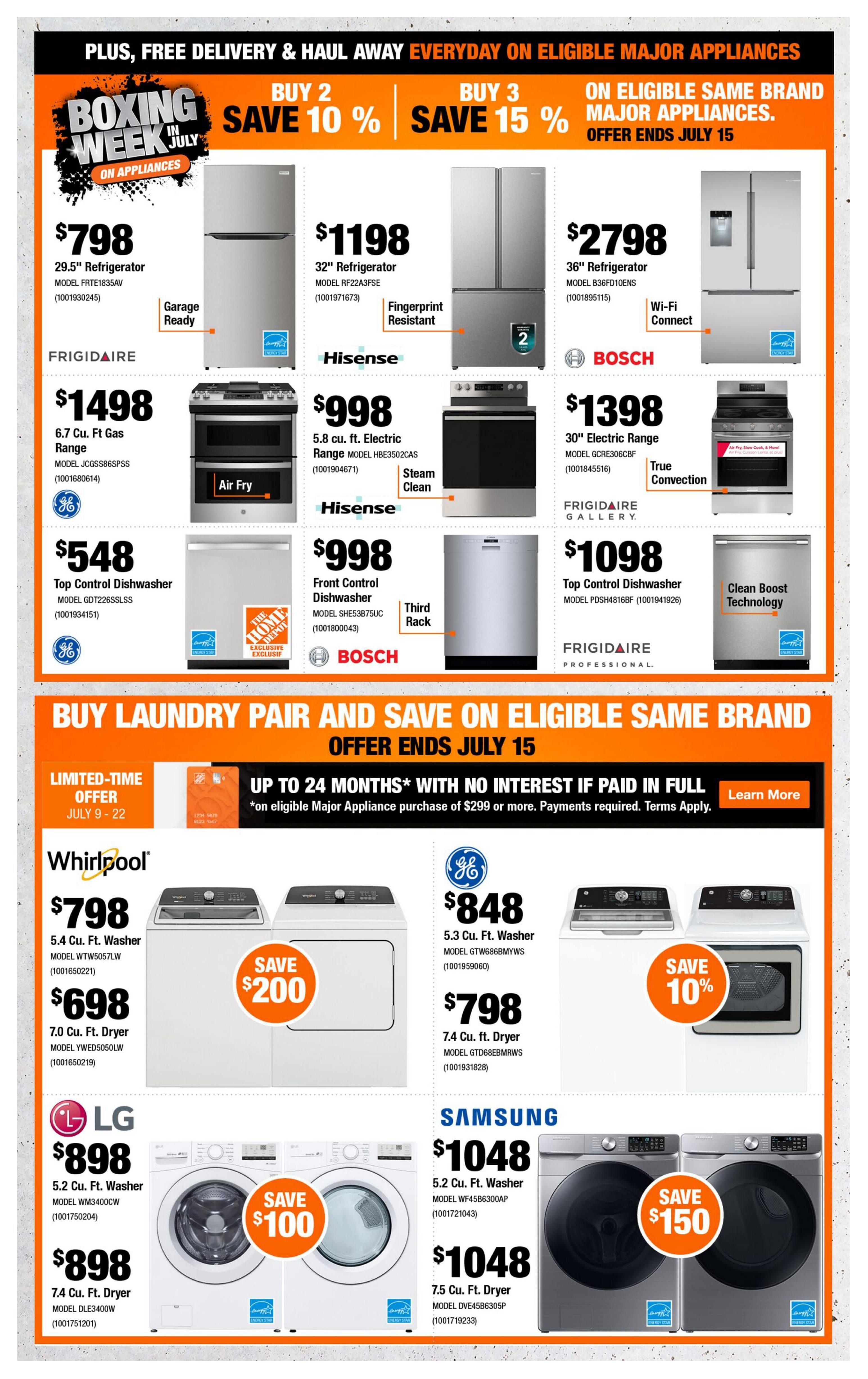 Home Depot (Atlantic) Flyer July 9 to 22