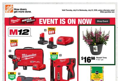 Home Depot (BC) Flyer July 9 to 22