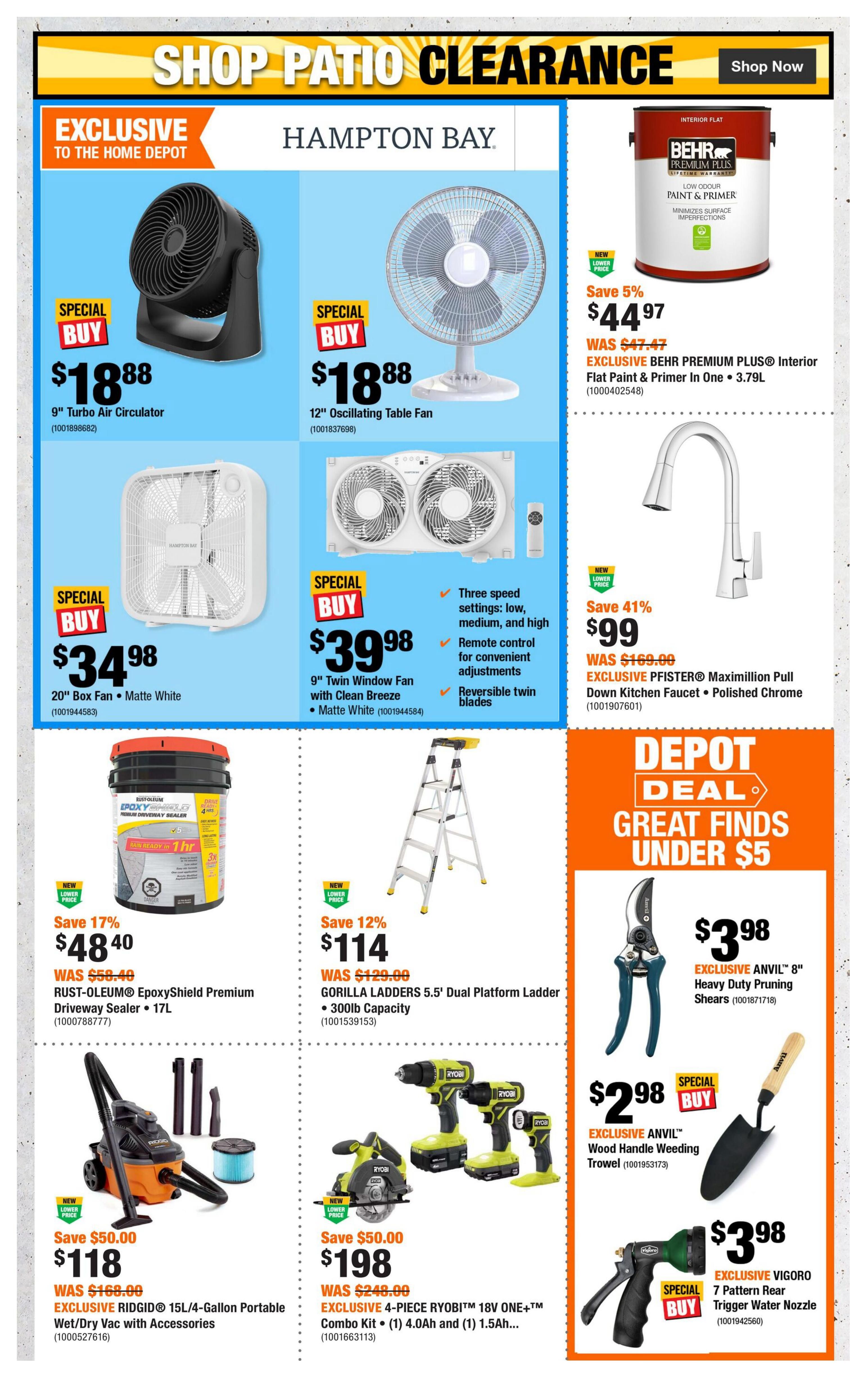 Home Depot (BC) Flyer July 9 to 22