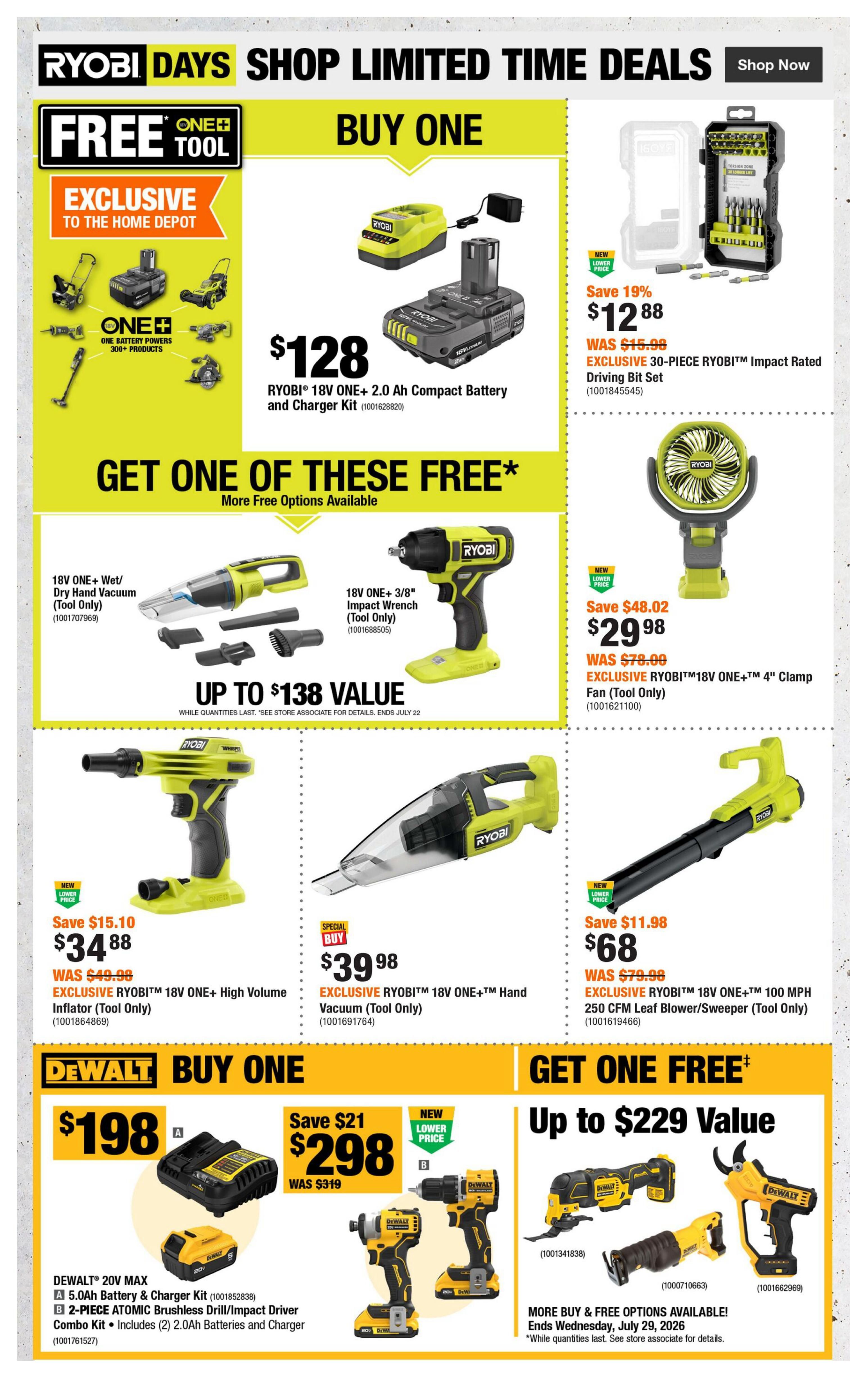 Home Depot (BC) Flyer July 9 to 22