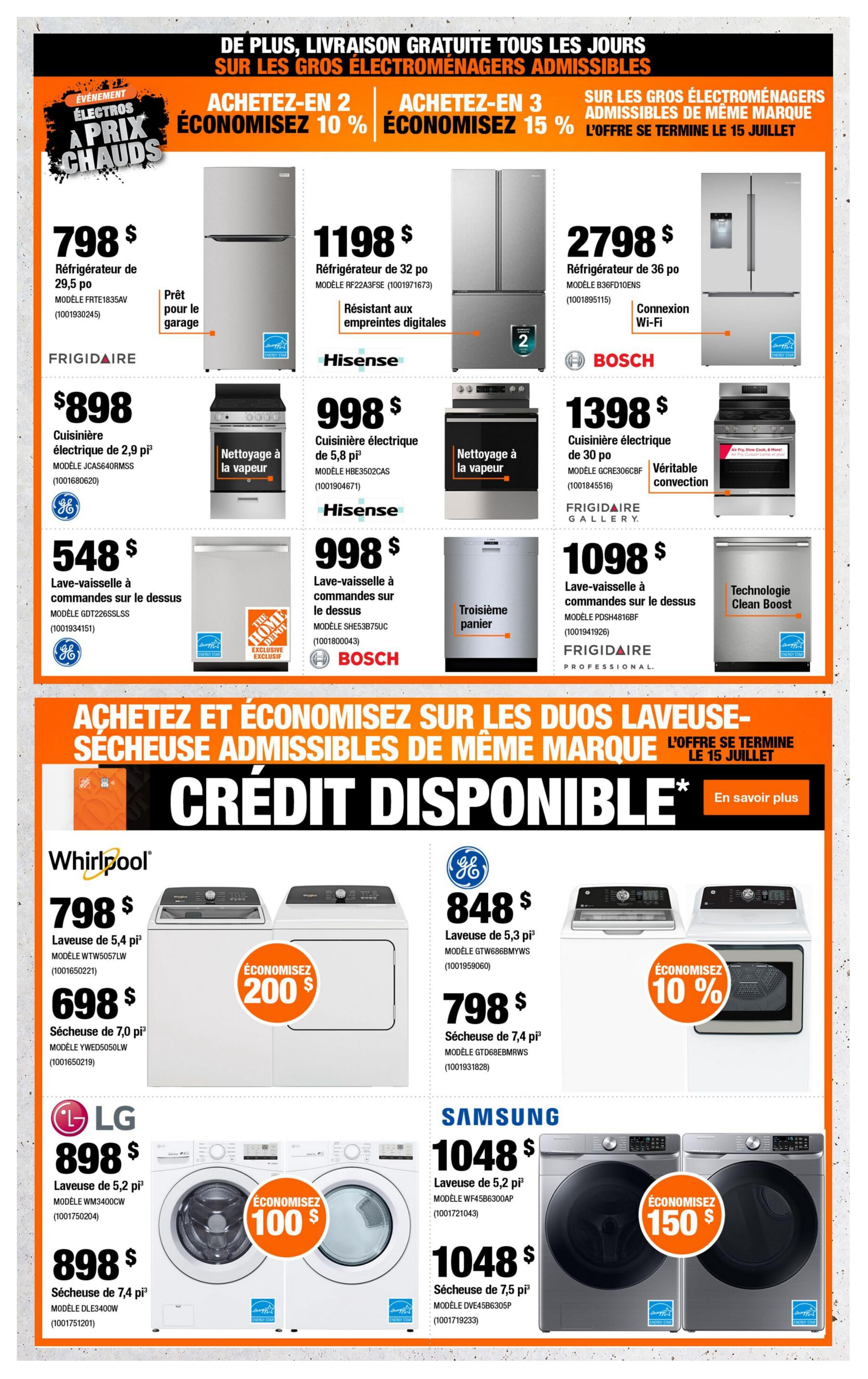 Home Depot (QC) Flyer July 9 to 22