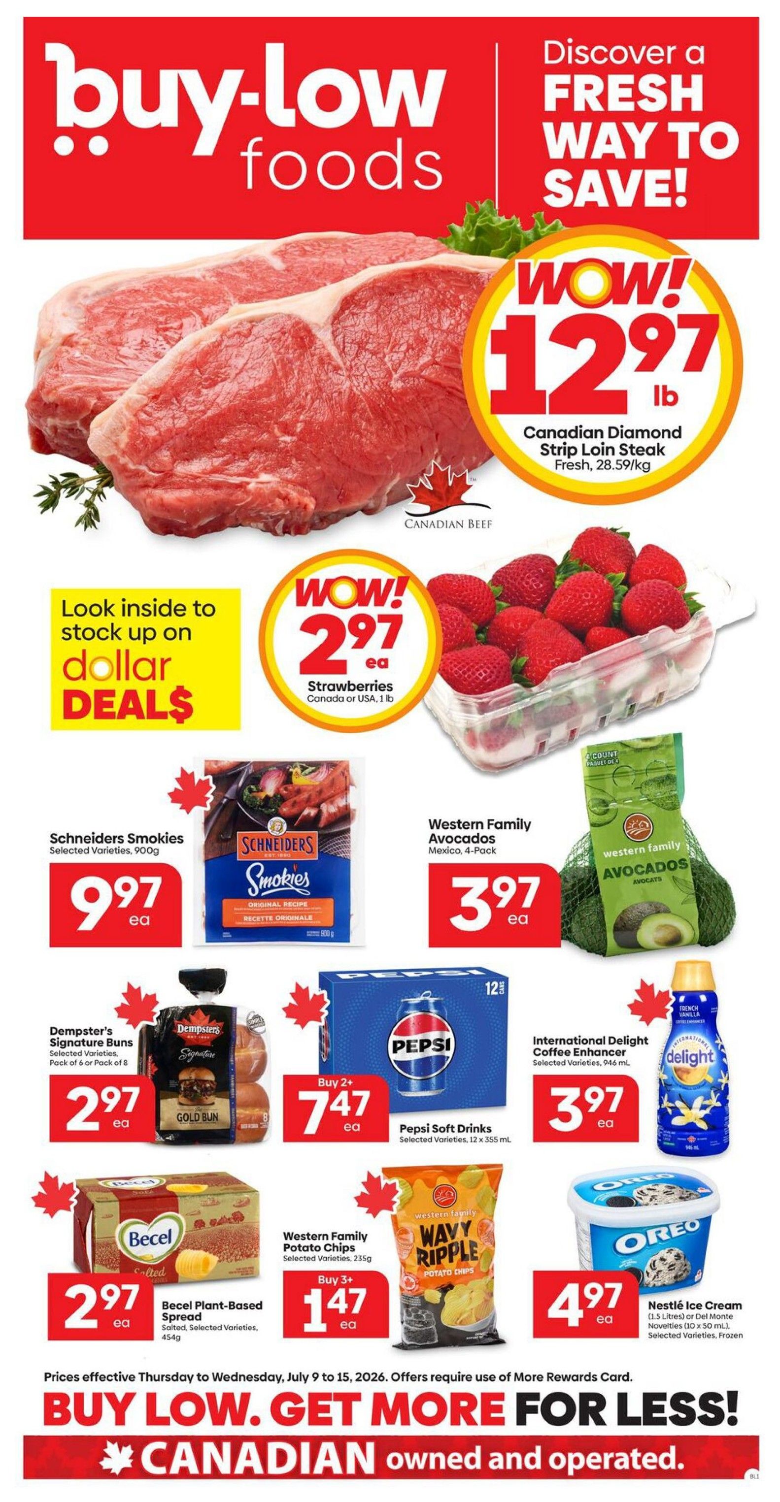 Buy-Low Foods Flyer July 9 to 15