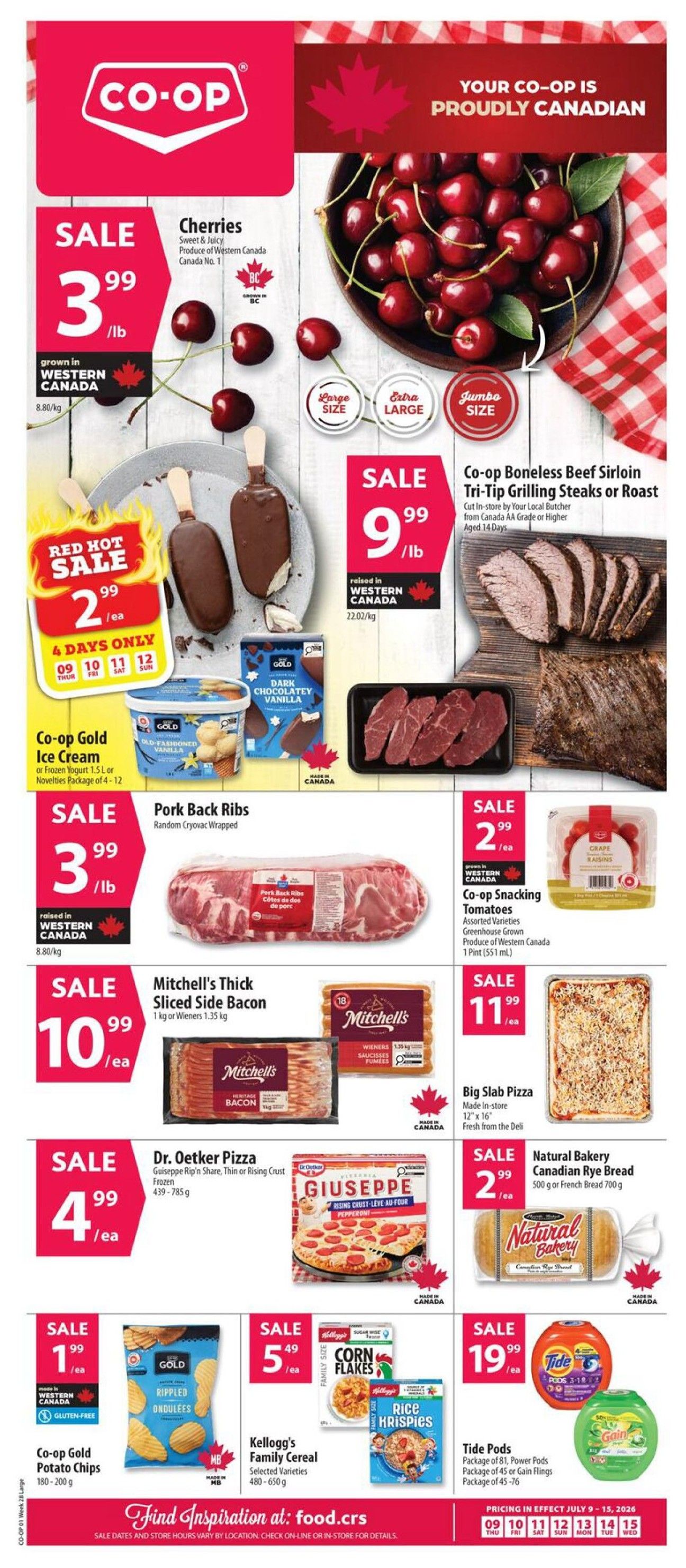 Co-op (West) Food Store Flyer July 9 to 15