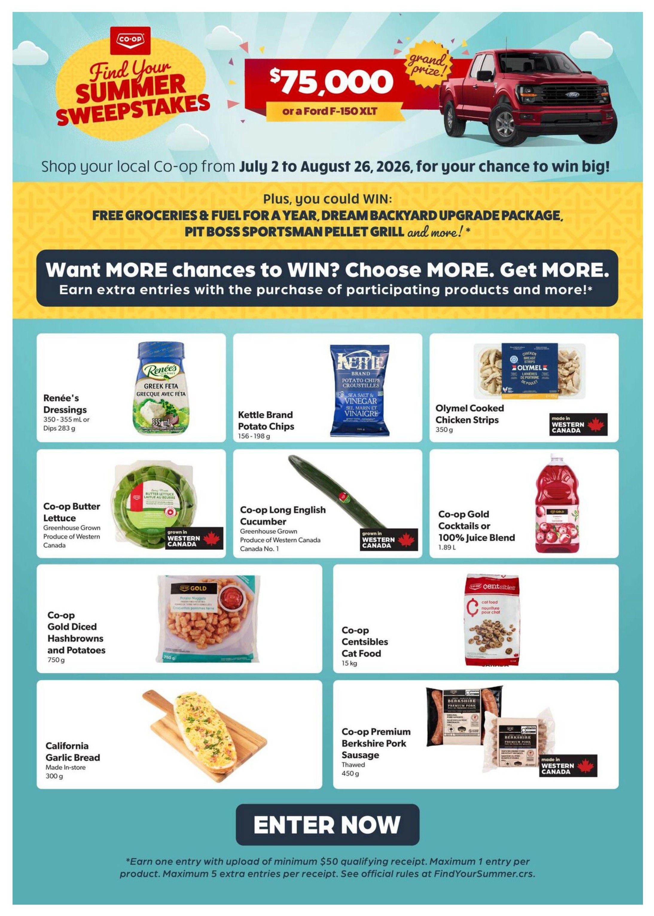 Co-op (West) Food Store Flyer July 9 to 15