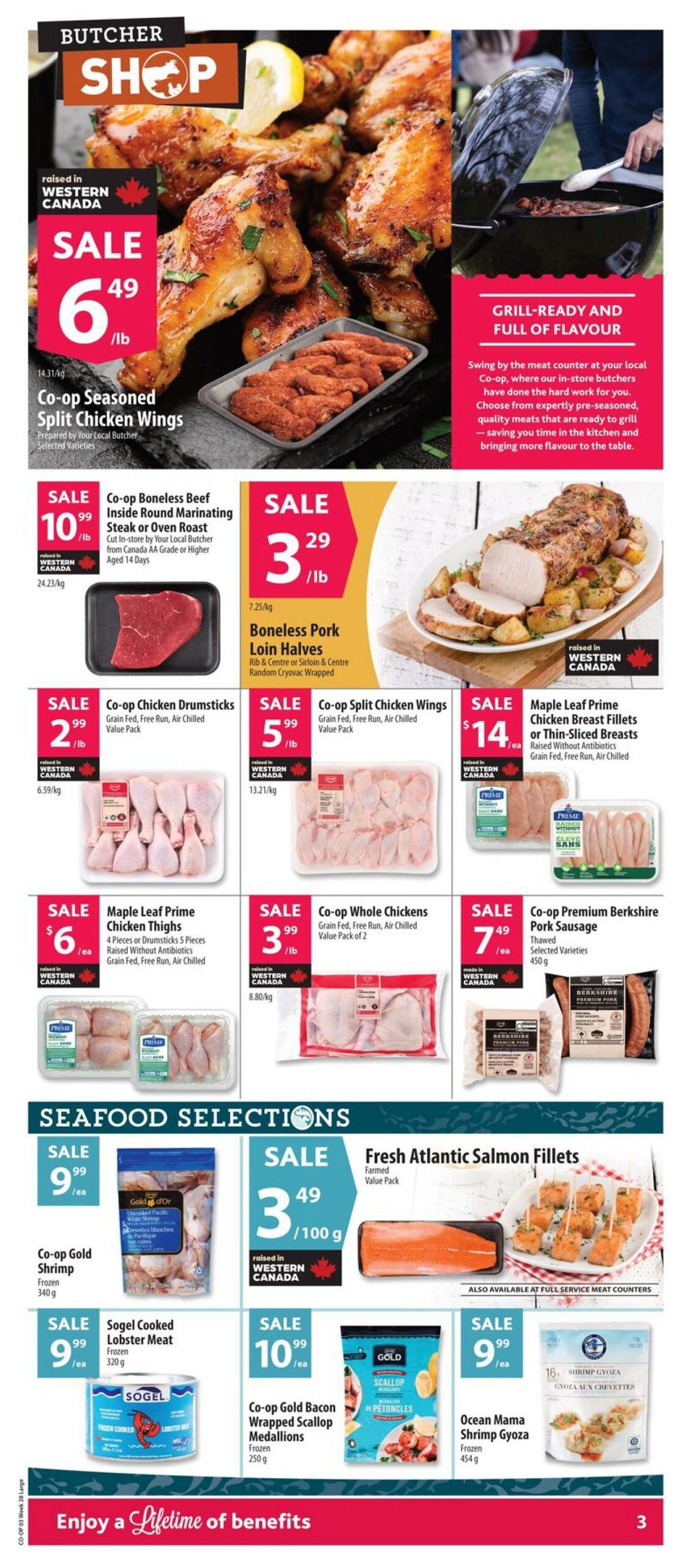 Co-op (West) Food Store Flyer July 9 to 15