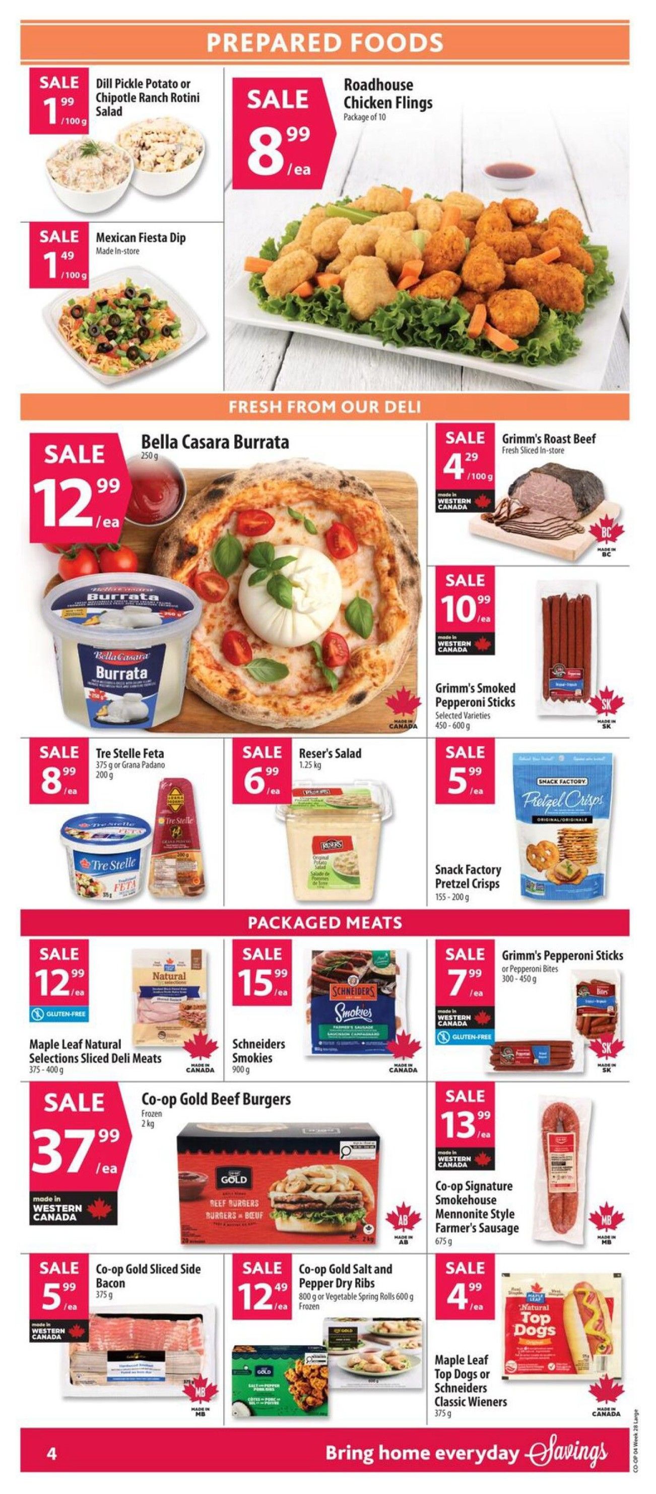Co-op (West) Food Store Flyer July 9 to 15