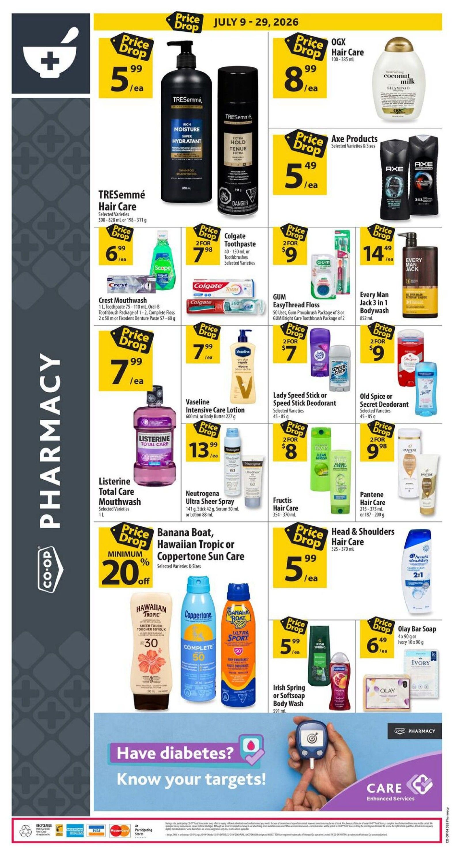 Co-op (West) Pharmacy Flyer July 9 to 29