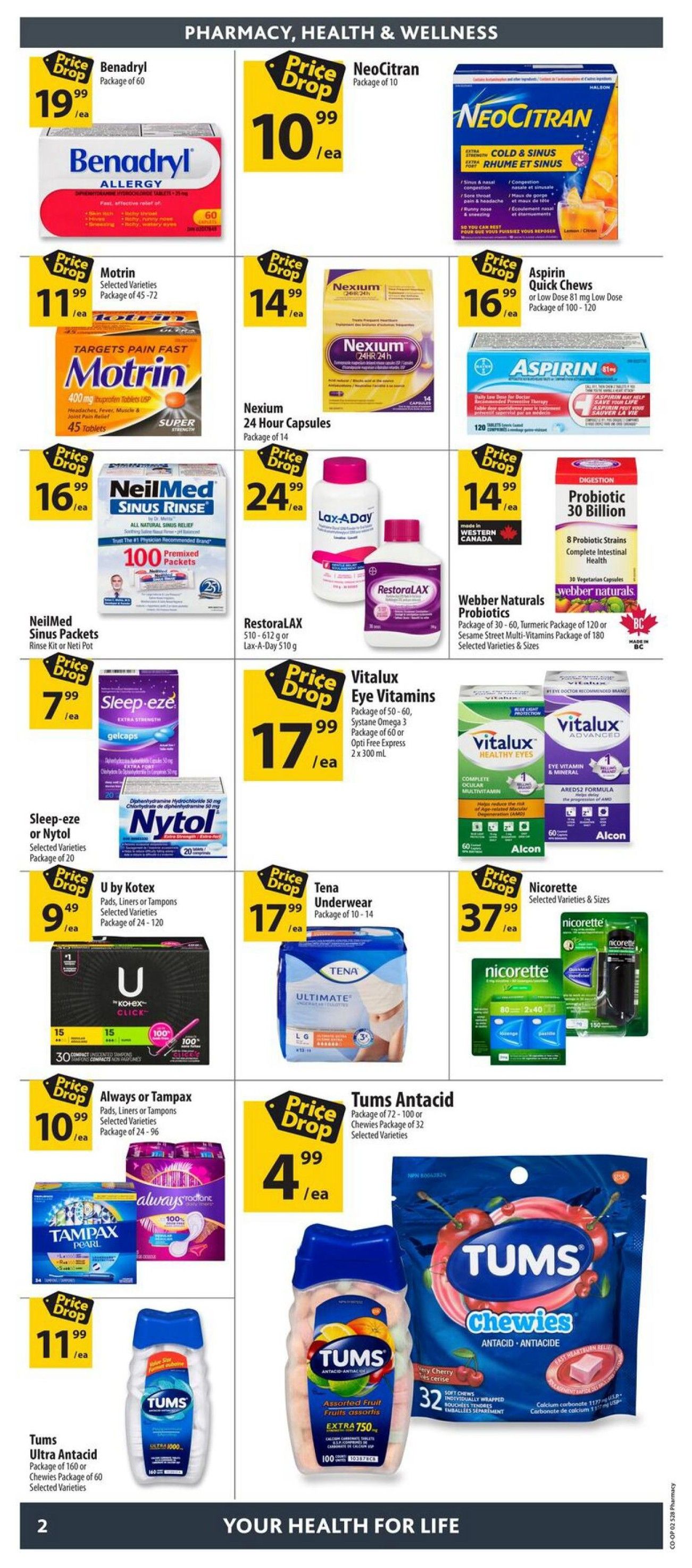 Co-op (West) Pharmacy Flyer July 9 to 29