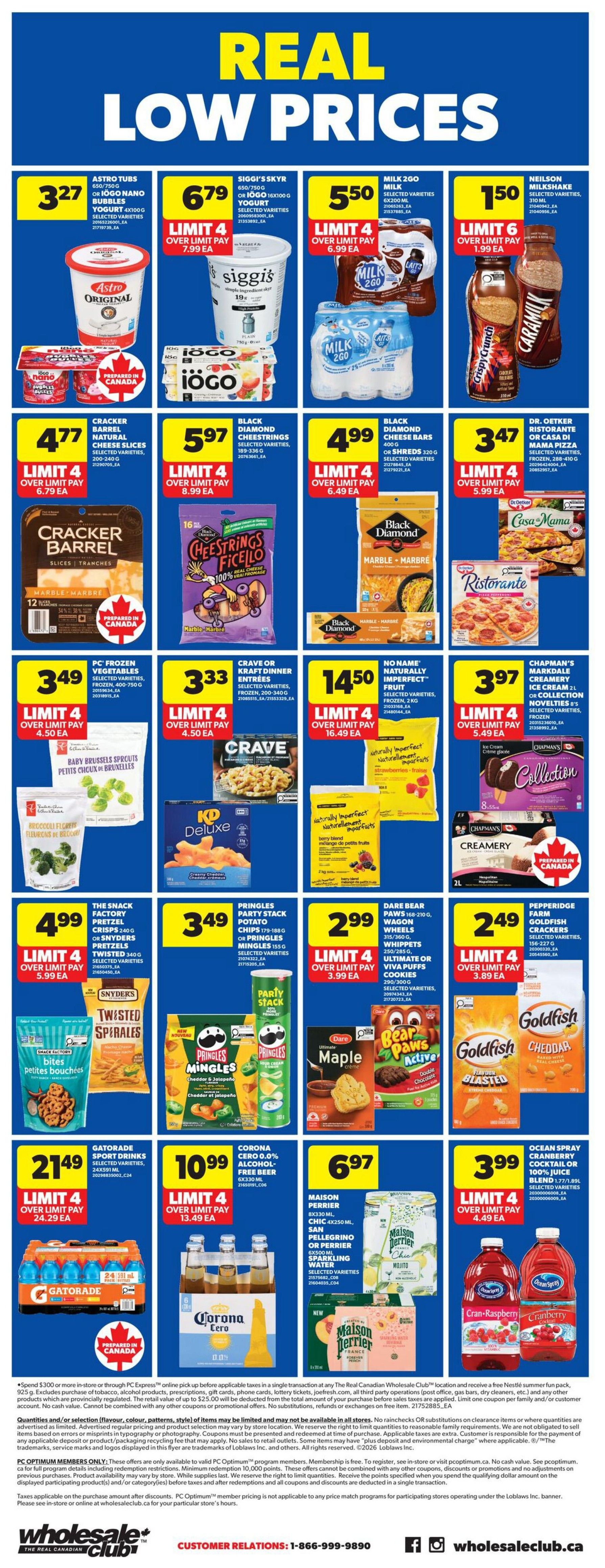 Real Canadian Wholesale Club Flyer July 9 to 15