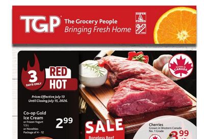 TGP The Grocery People Flyer July 9 to 15