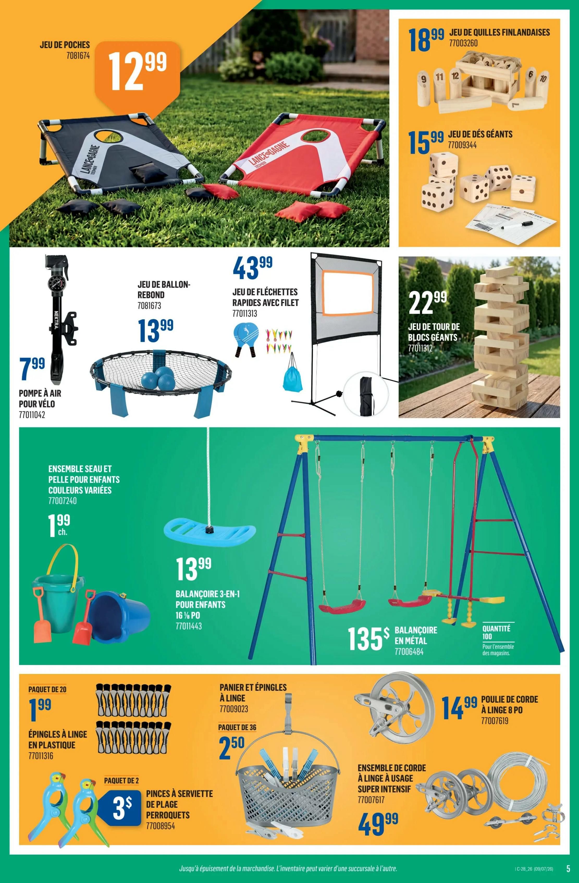 Canac Flyer July 9 to 15