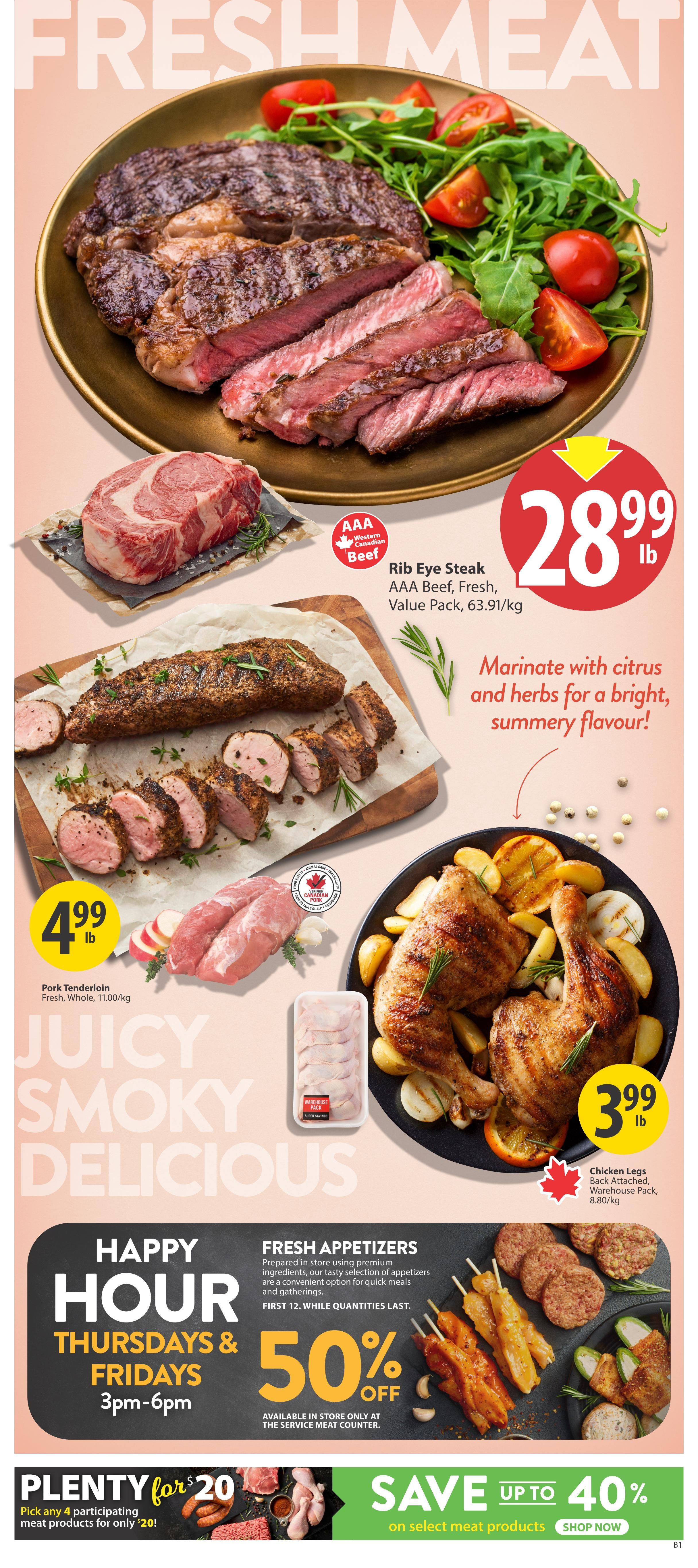 Save On Foods (AB) Flyer July 9 to 15