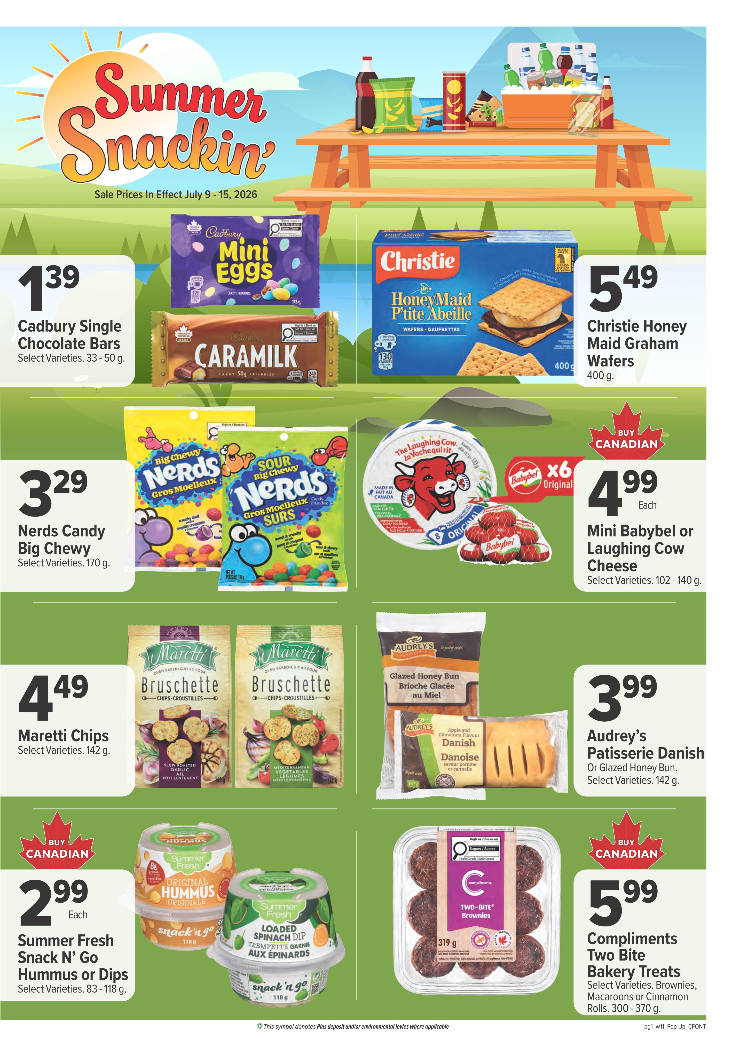 Clover Farm (ON) Flyer July 9 to 15