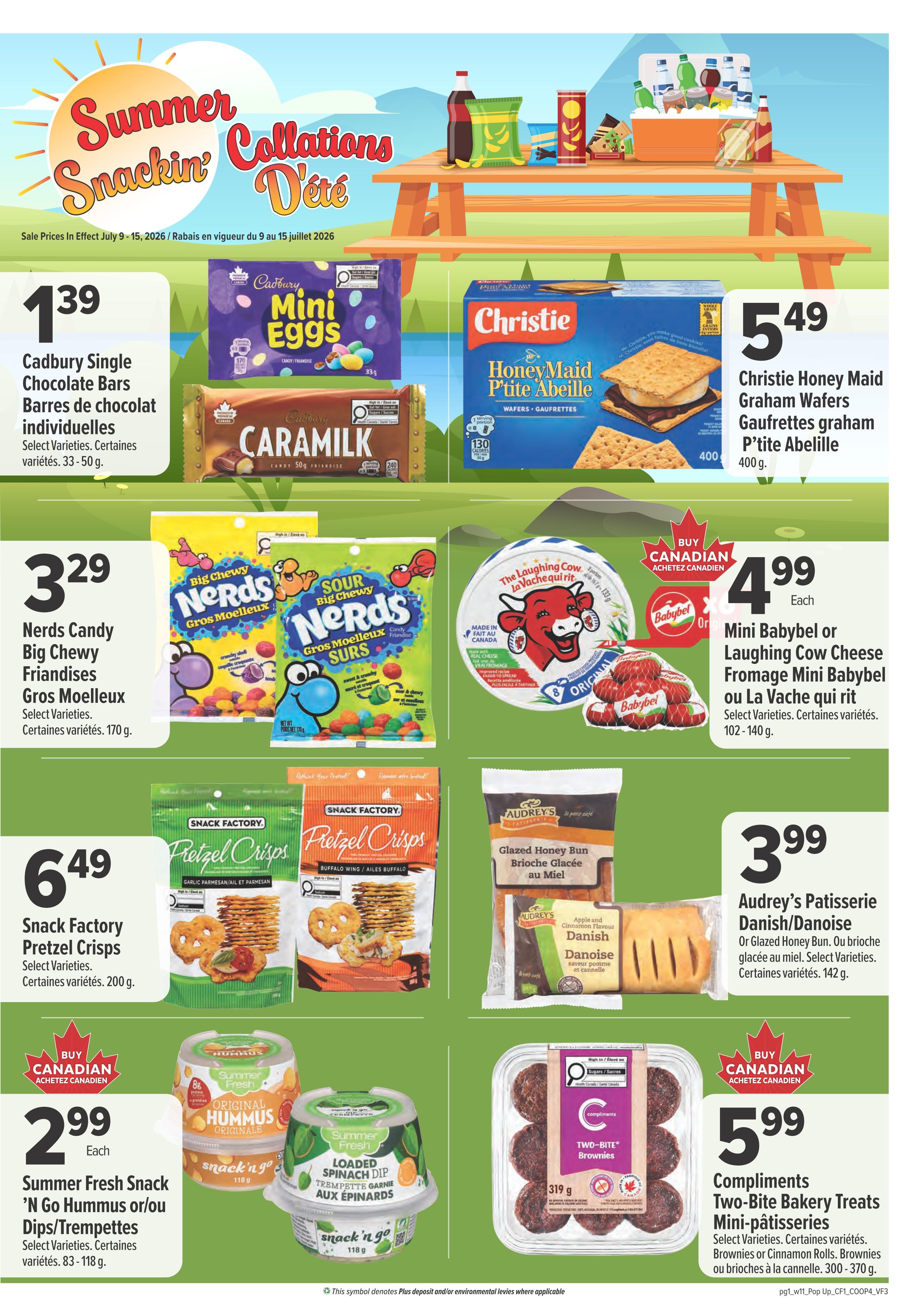 Clover Farm (Atlantic) Flyer July 9 to 15