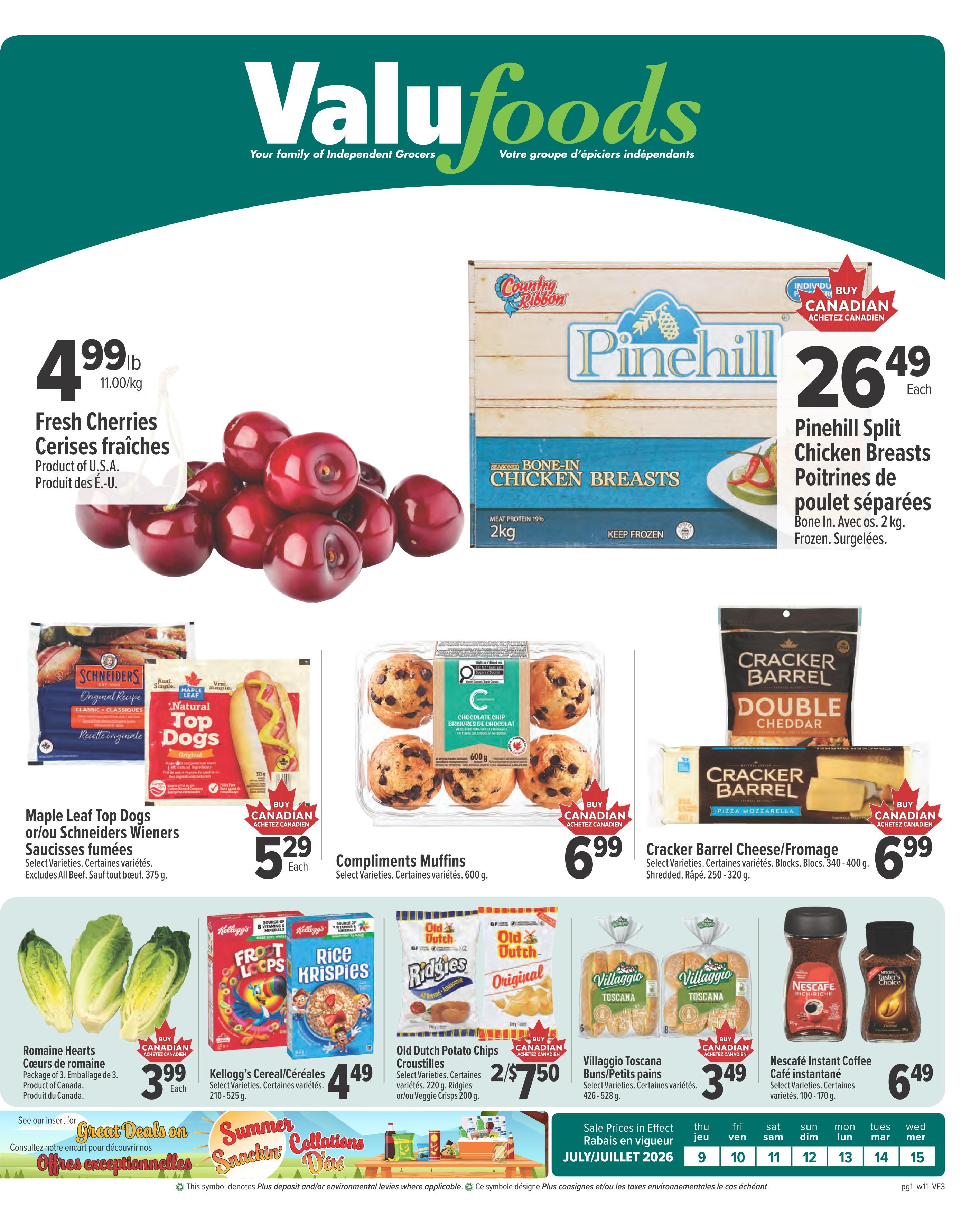 Valufoods Flyer July 9 to 15