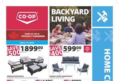 Co-op (West) Home Centre Flyer July 9 to 15