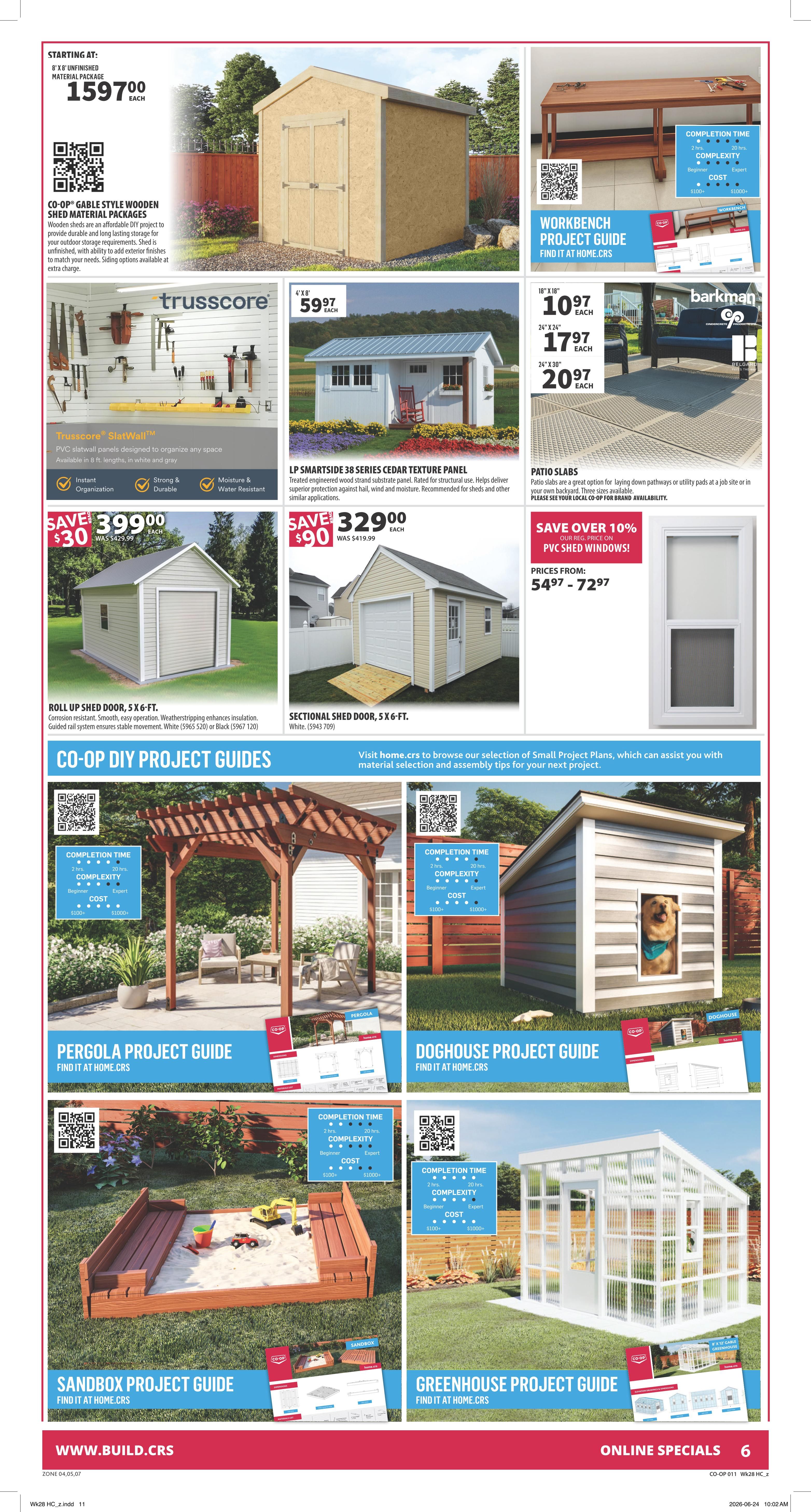 Co-op (West) Home Centre Flyer July 9 to 15