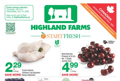 Highland Farms Flyer July 9 to 15