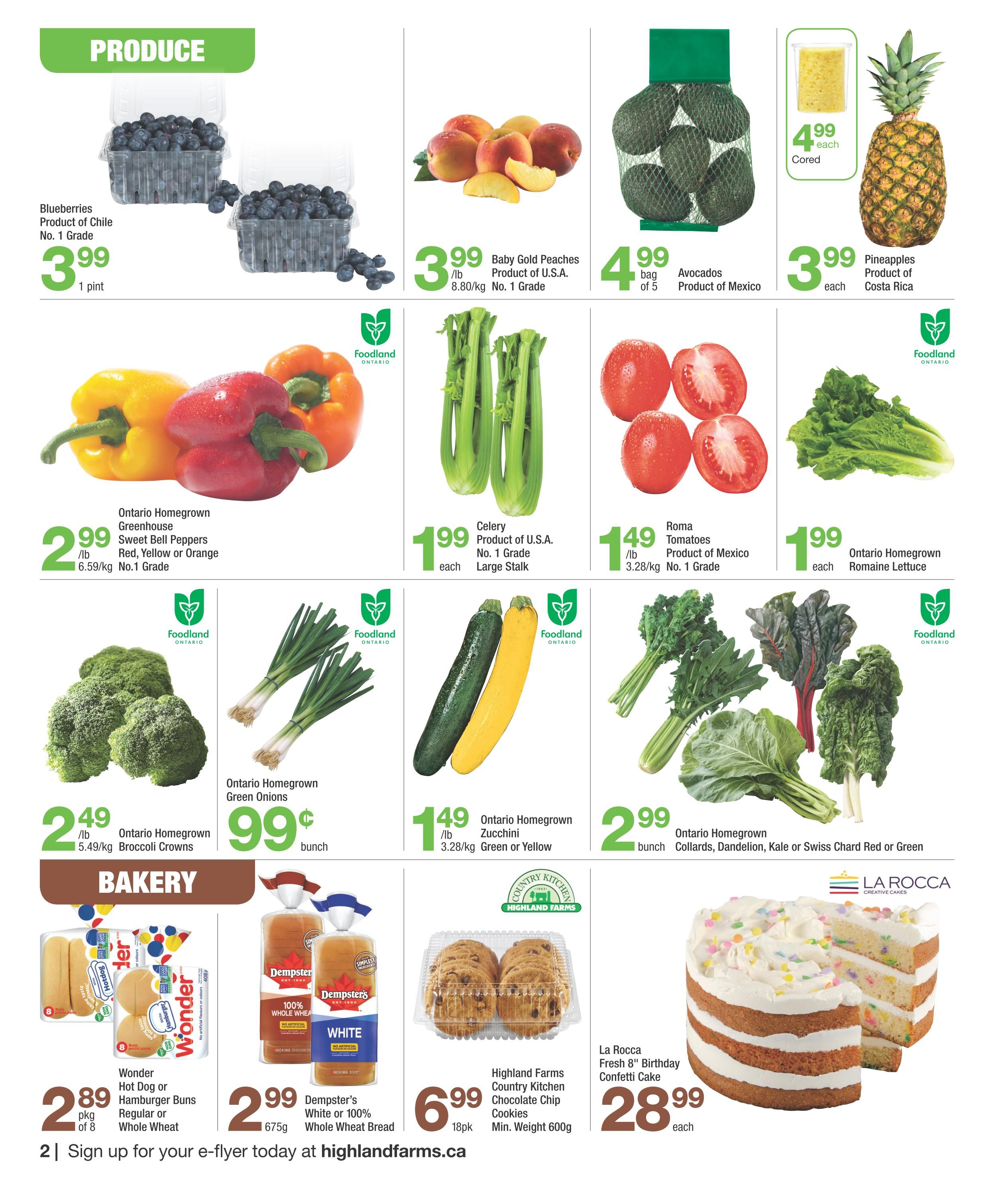 Highland Farms Flyer July 9 to 15