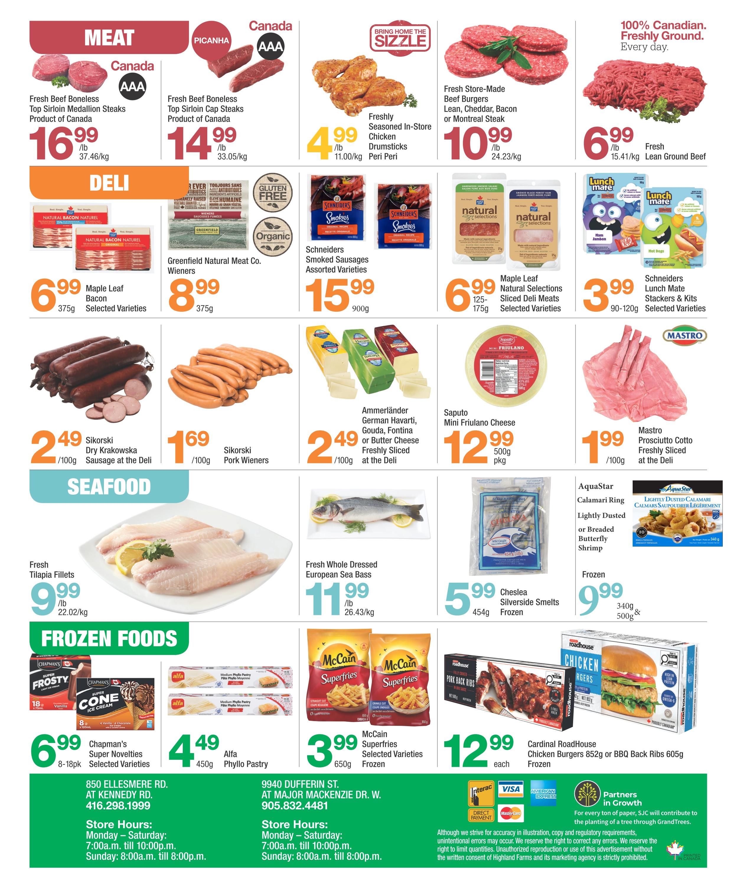 Highland Farms Flyer July 9 to 15