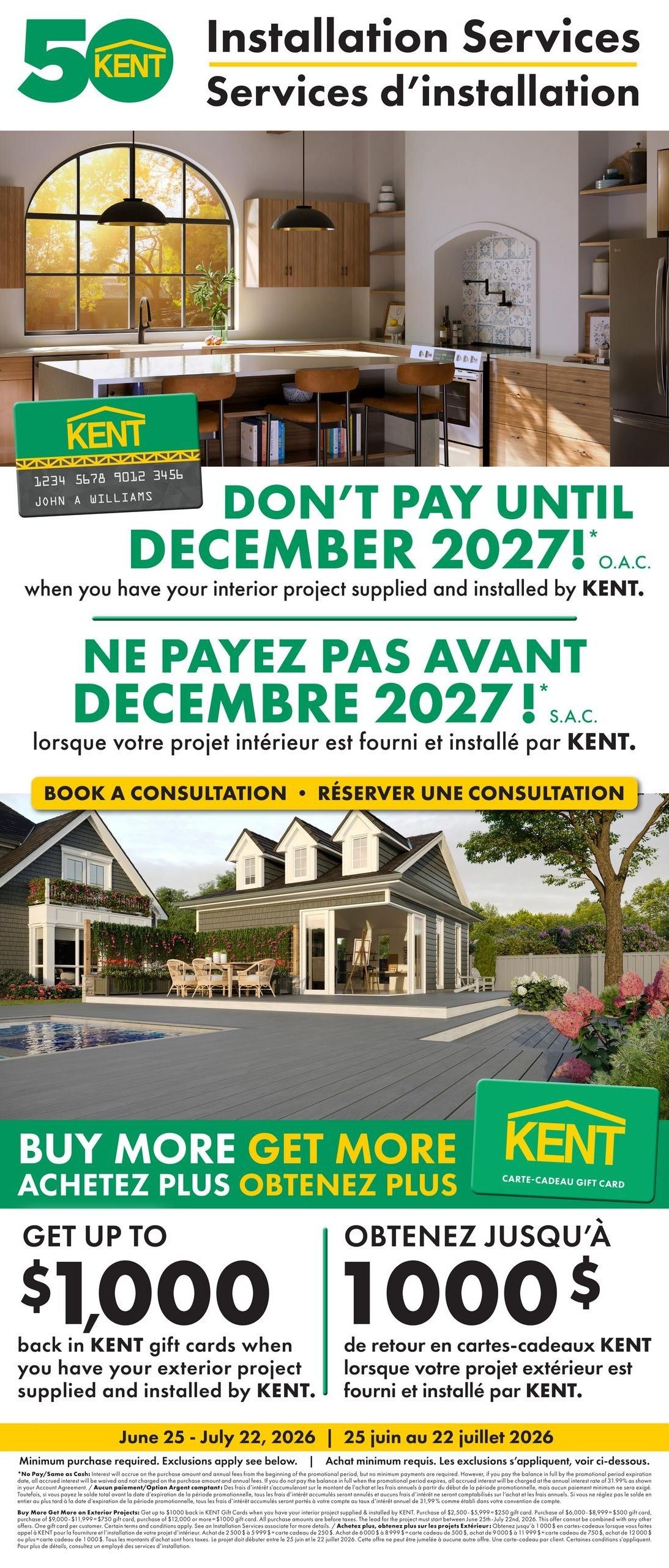 Kent Building Supplies Flyer July 9 to 15