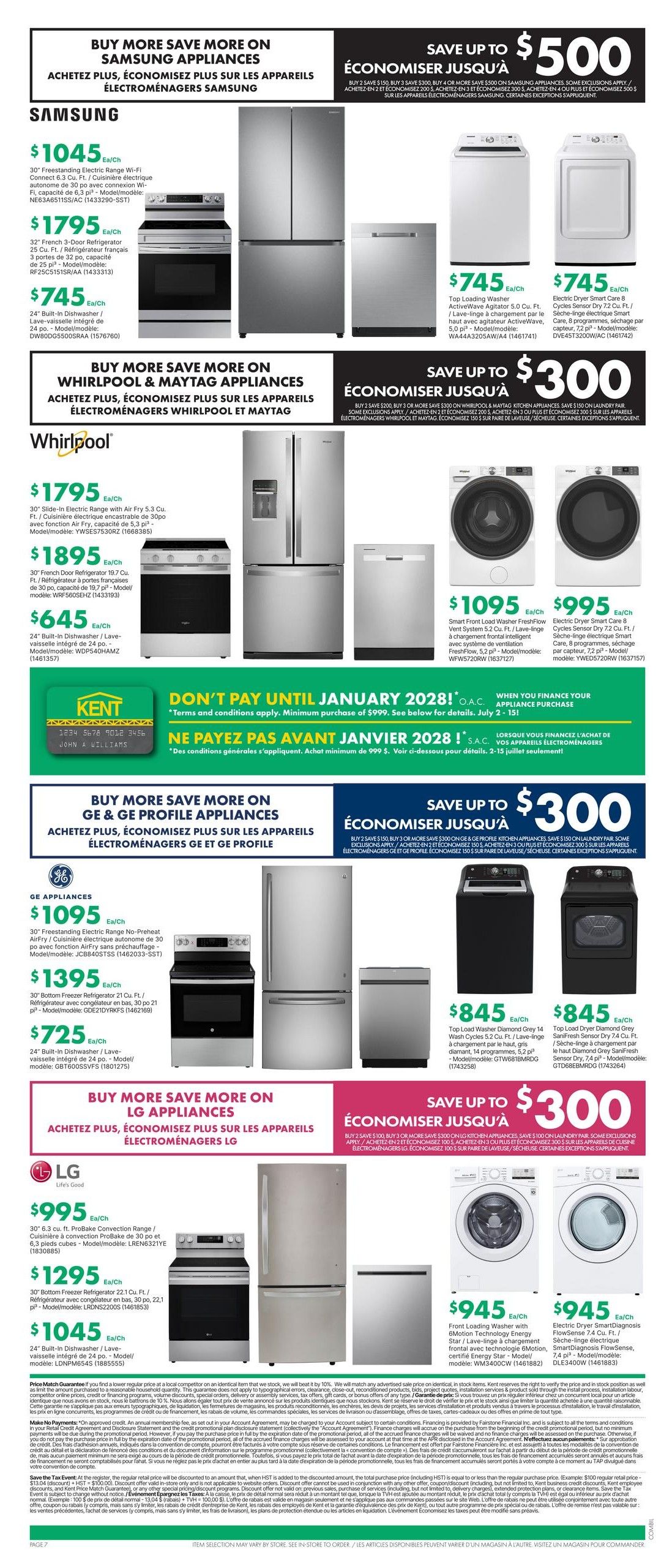 Kent Building Supplies Flyer July 9 to 15