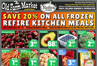 The Old Farm Market (Courtenay) Flyer July 9 to 15