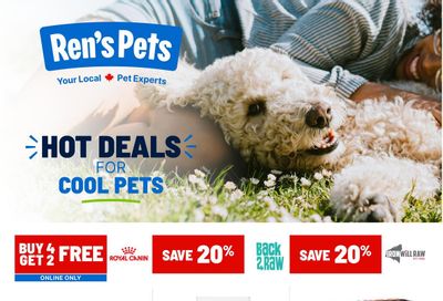 Ren's Pets Flyer July 9 to 15