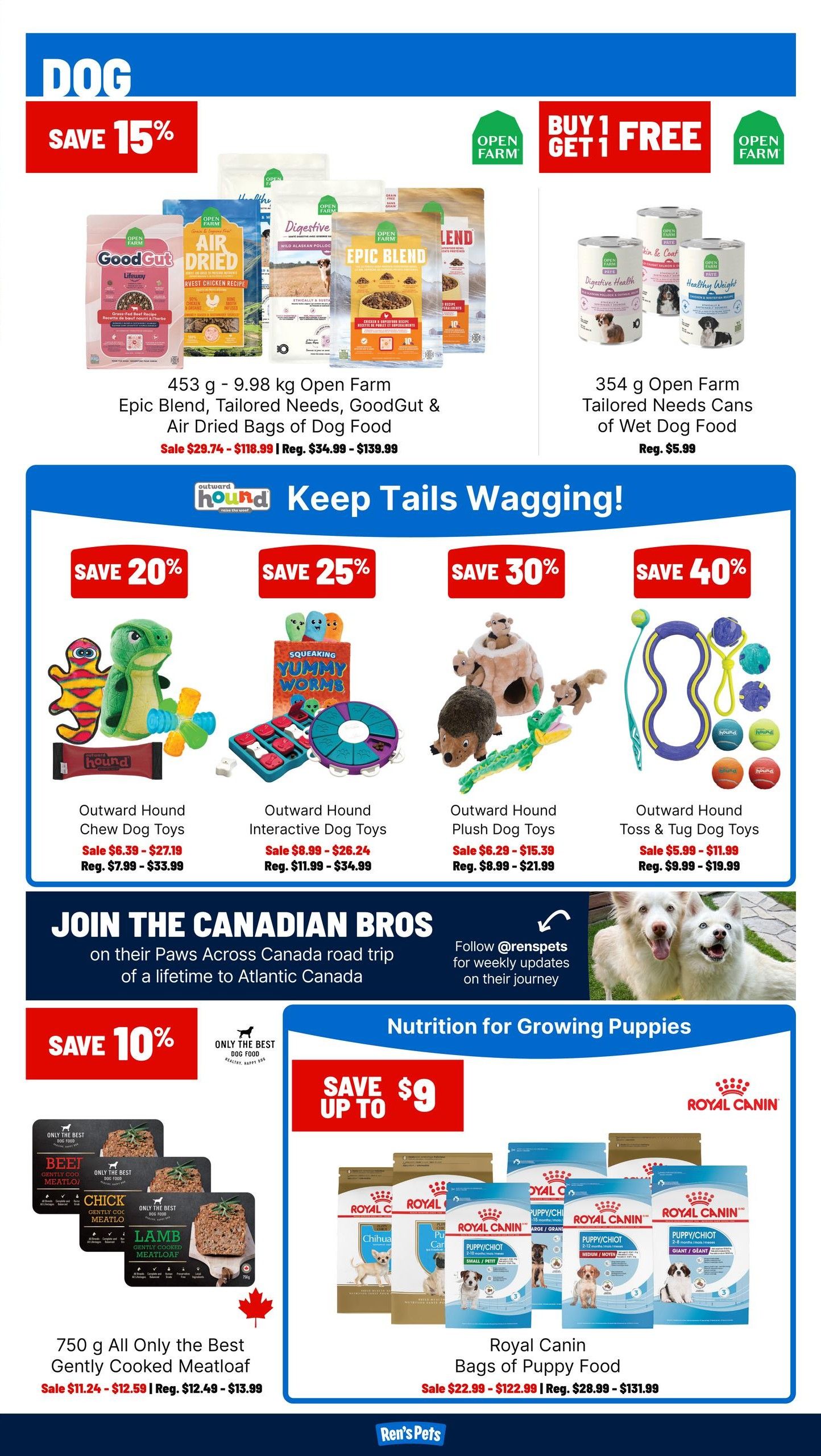 Ren's Pets Flyer July 9 to 15