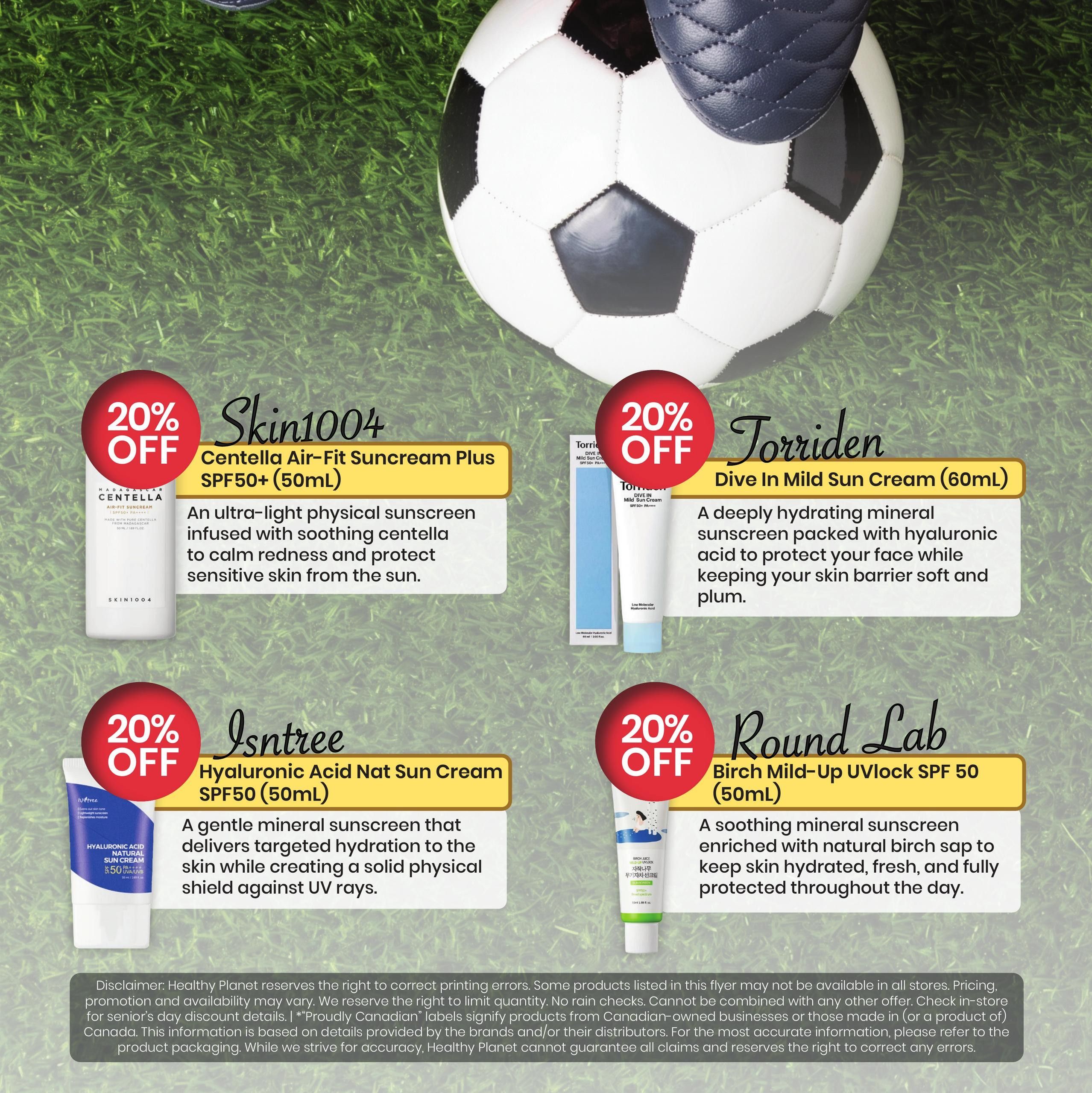 Healthy Planet Flyer July 9 to 22