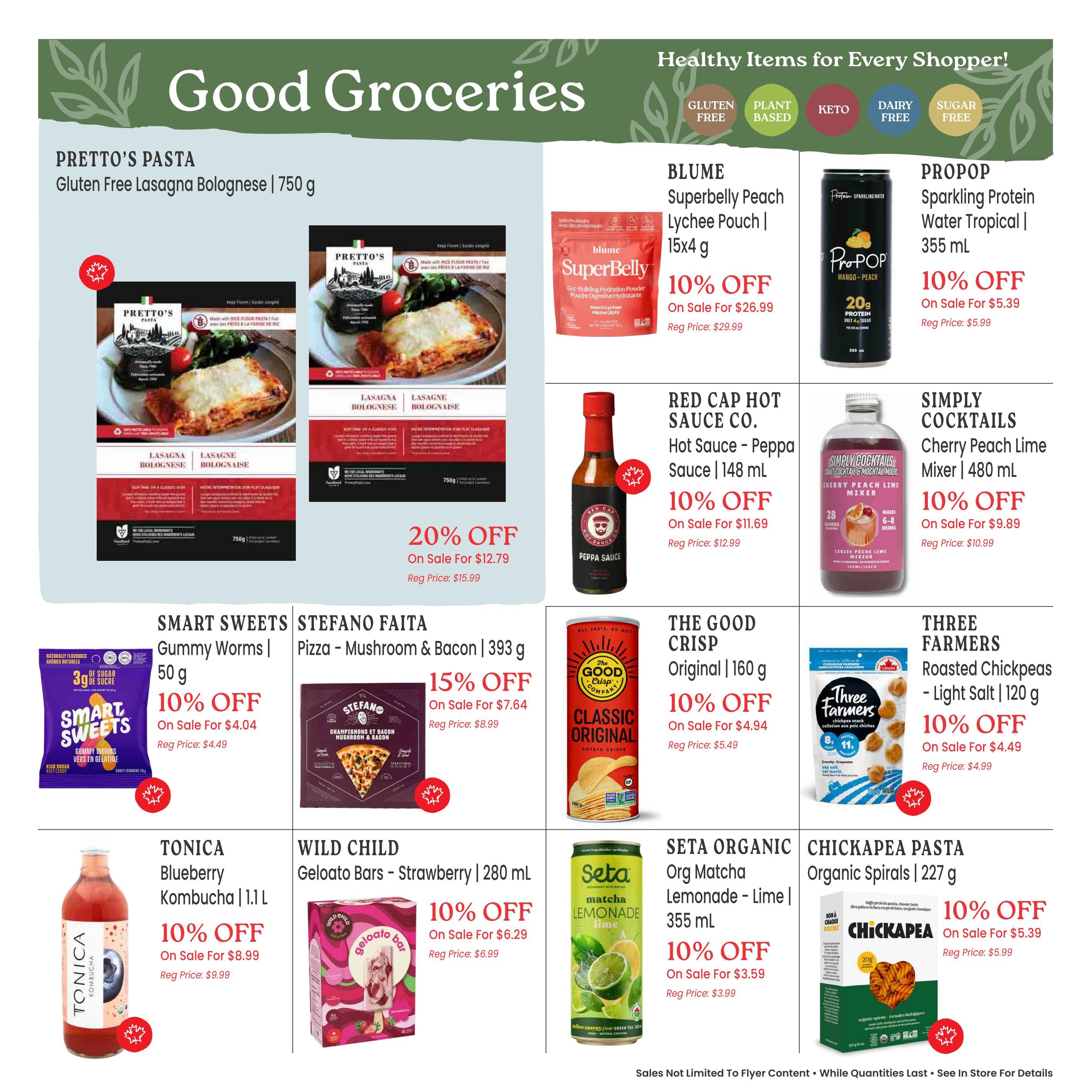 Goodness Me Flyer July 8 to 14