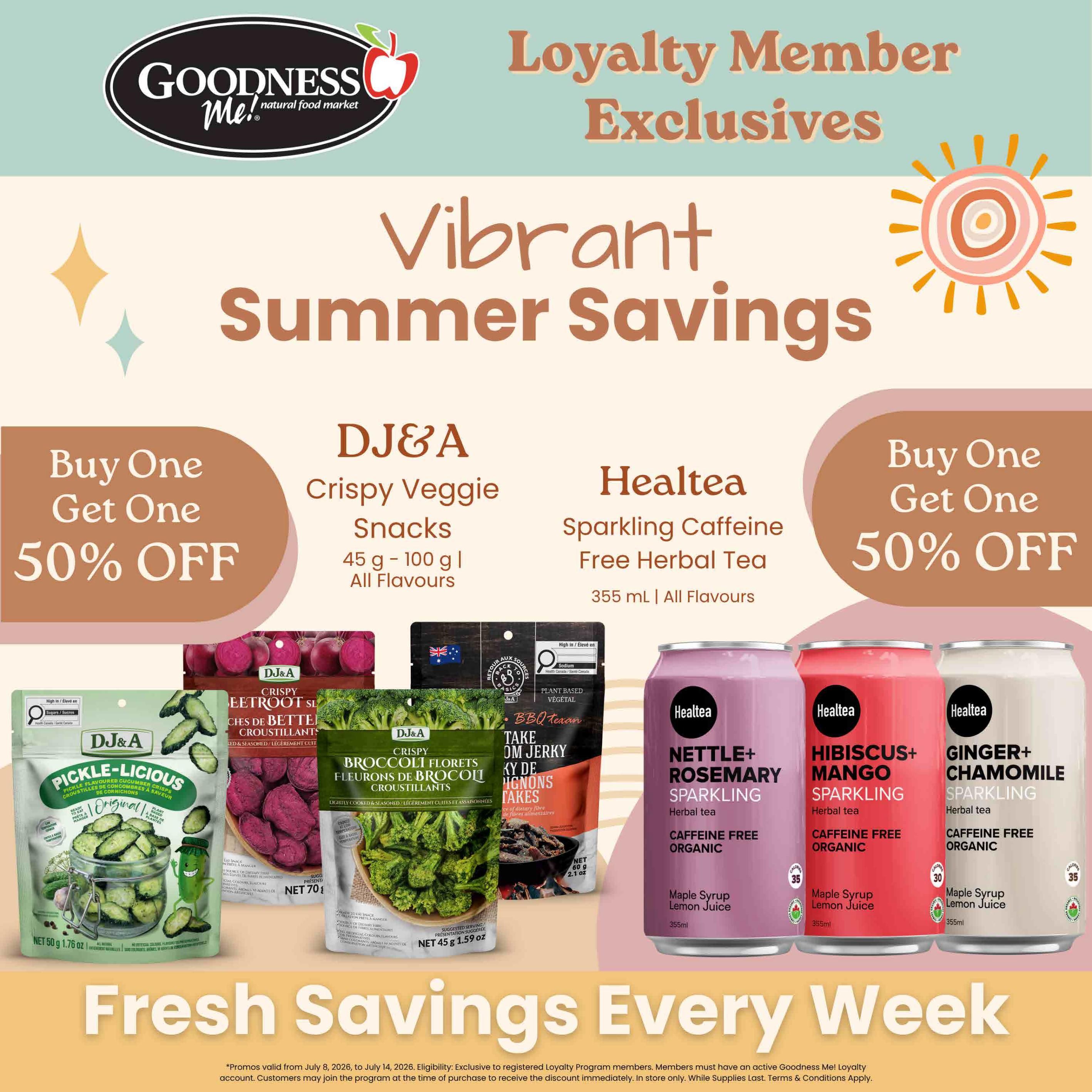 Goodness Me Flyer July 8 to 14
