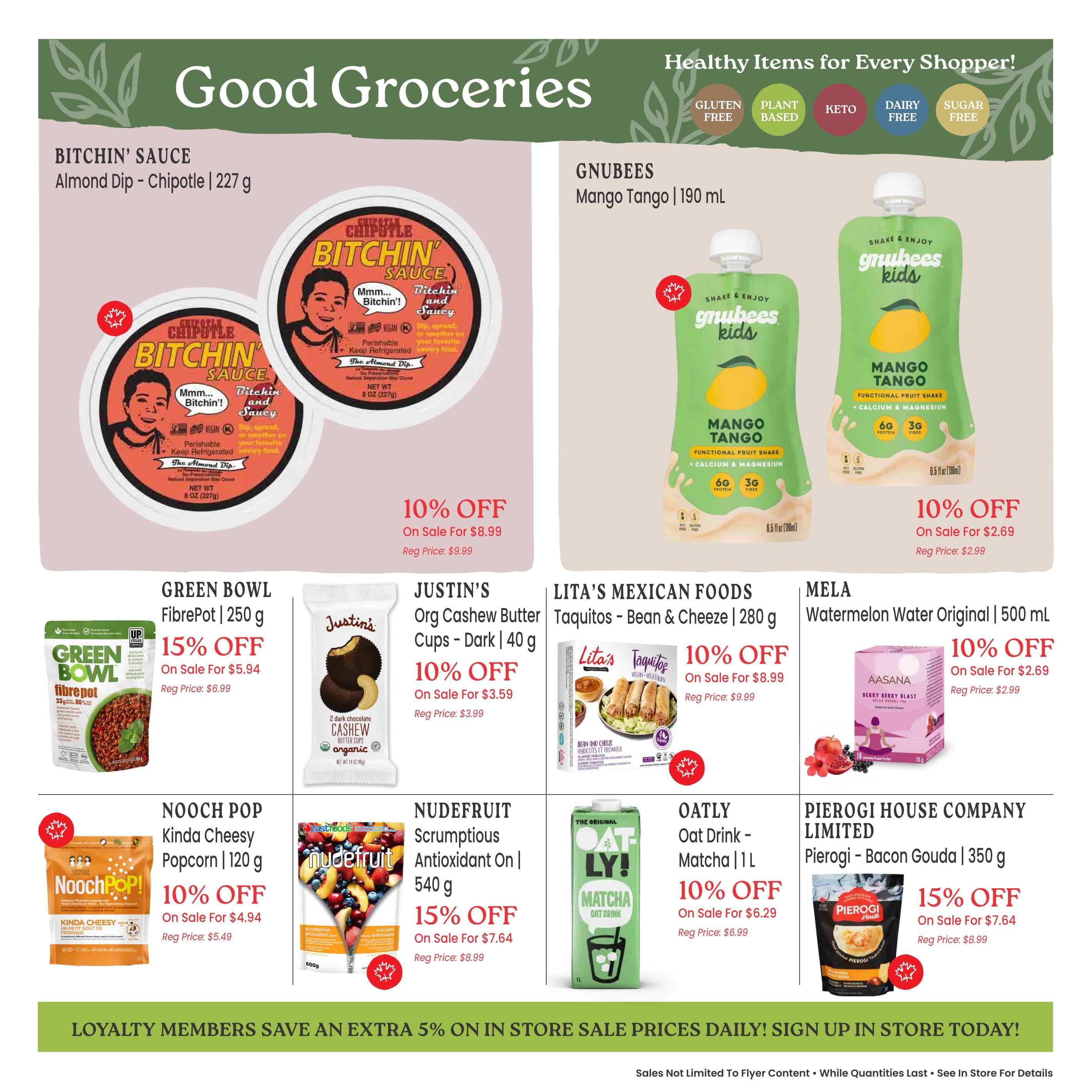 Goodness Me Flyer July 8 to 14