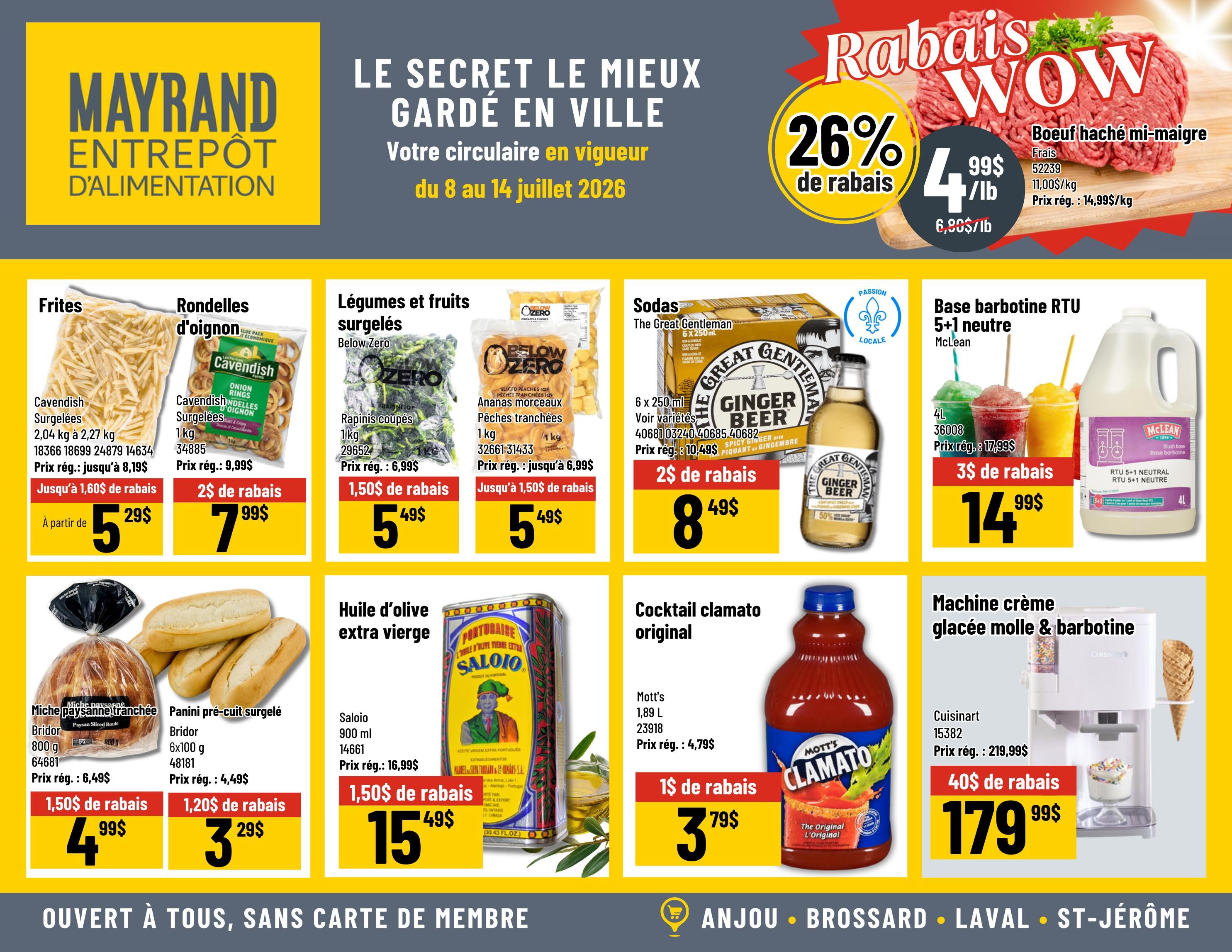 Mayrand Flyer July 8 to 14