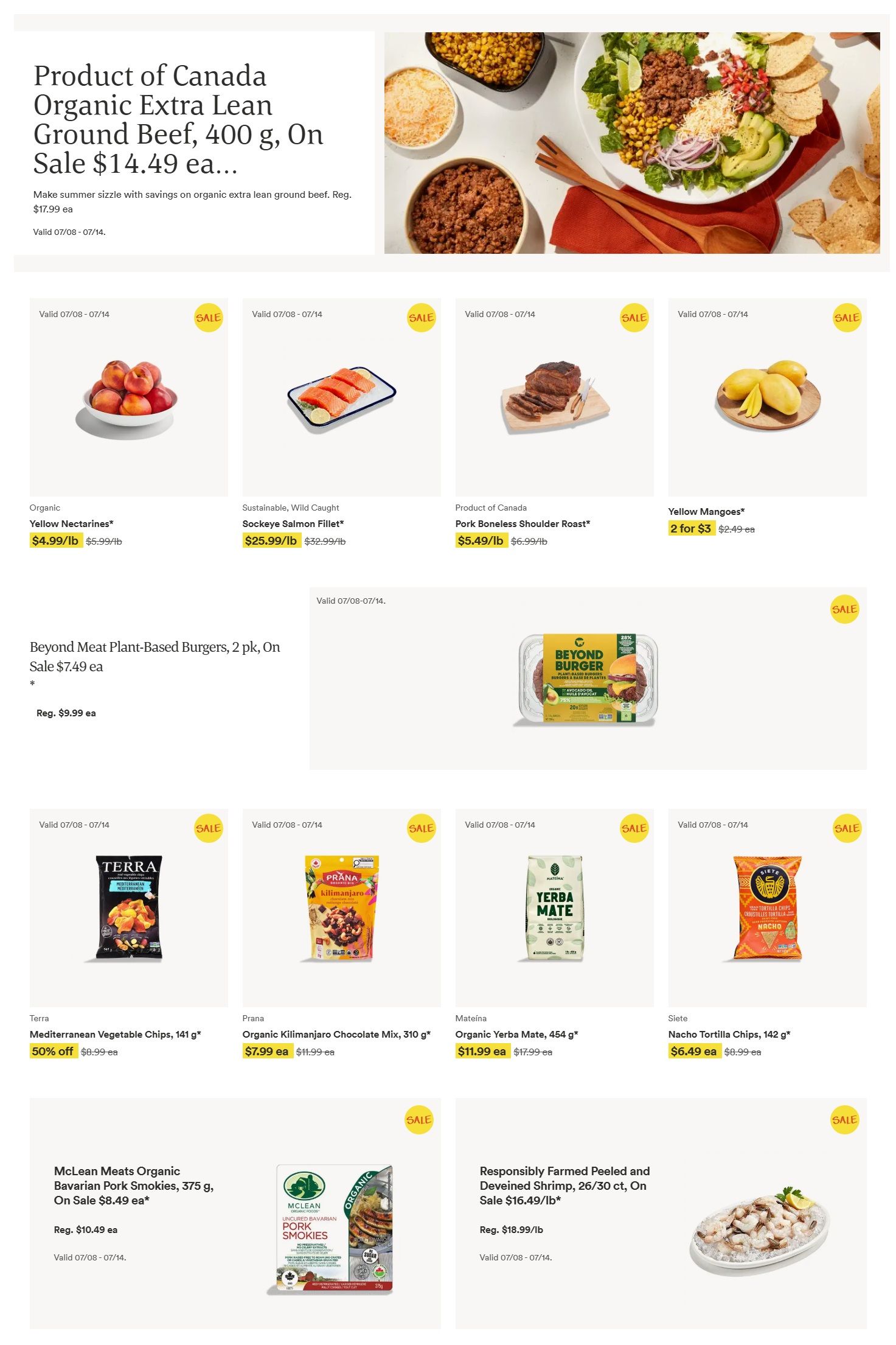 Whole Foods Market (ON) Flyer July 8 to 14