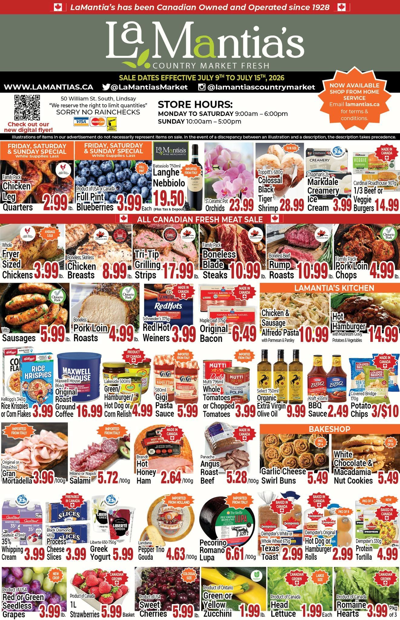 LaMantia's Flyer July 9 to 15