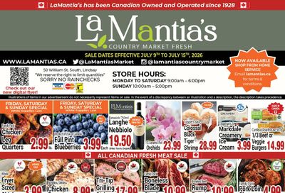 LaMantia's Flyer July 9 to 15
