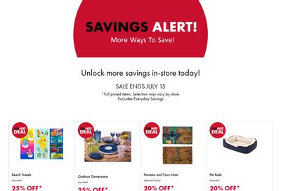 The Bargain Shop & Red Apple Stores Savings Alert July 2 to 15