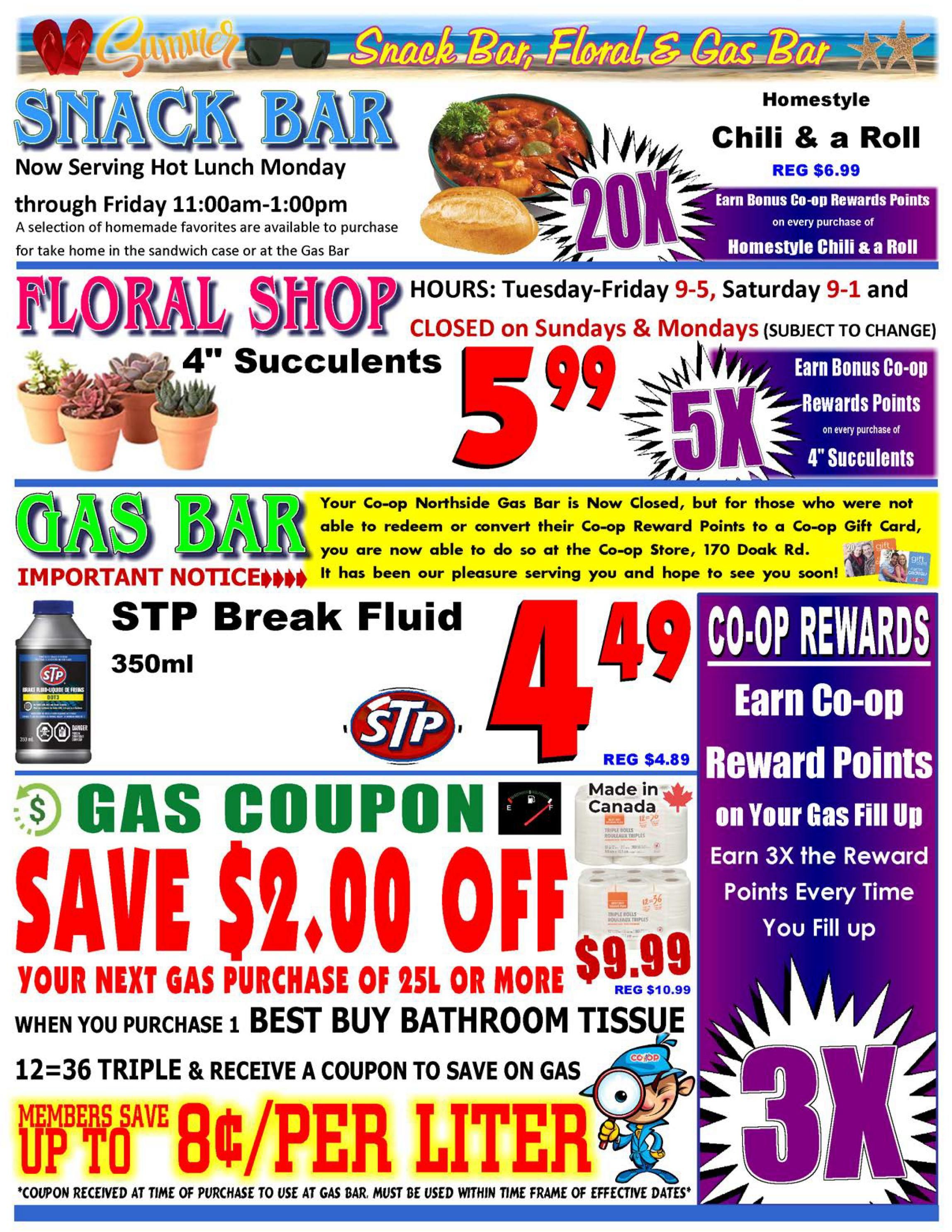 Fredericton Co-op Flyer July 9 to 15