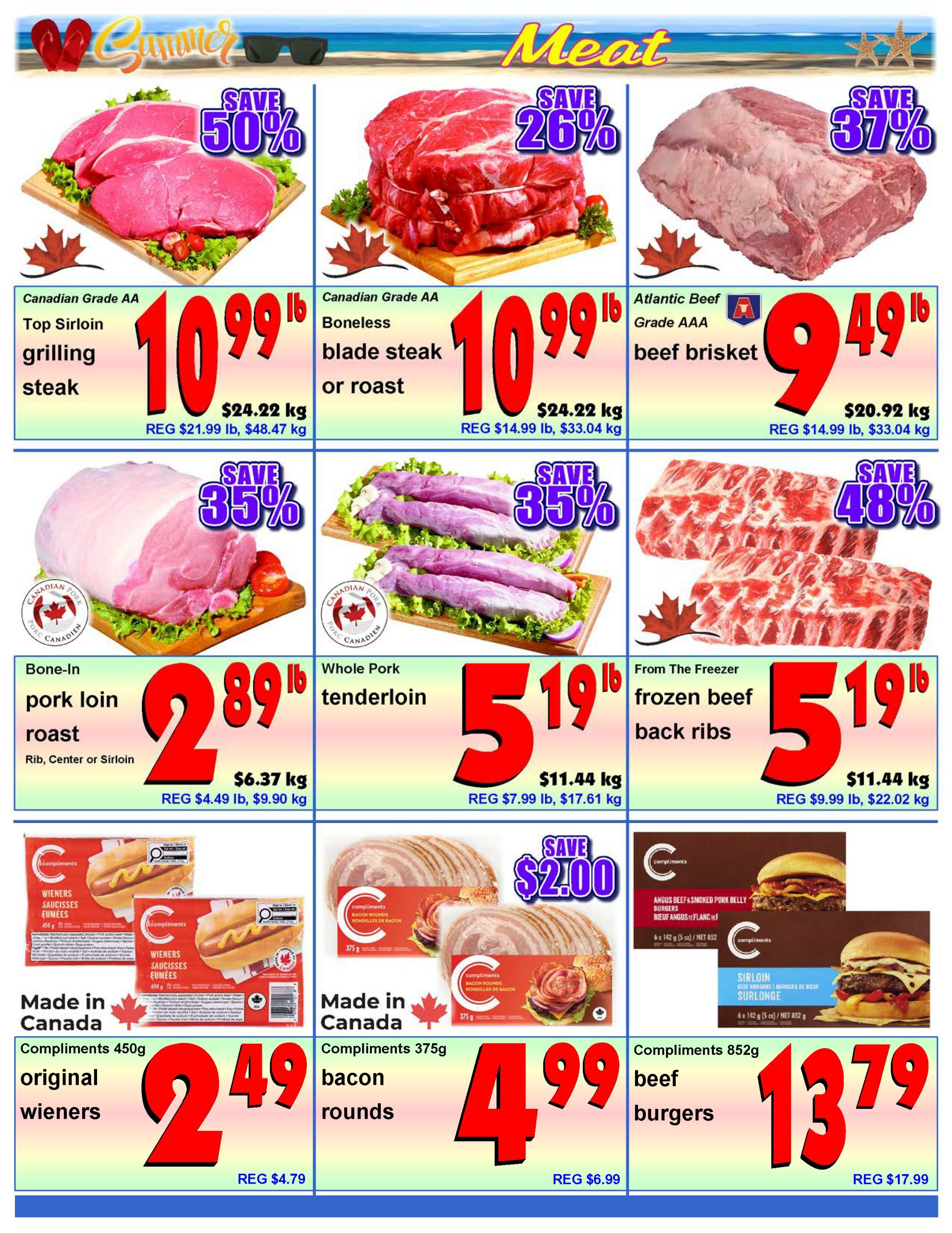 Fredericton Co-op Flyer July 9 to 15