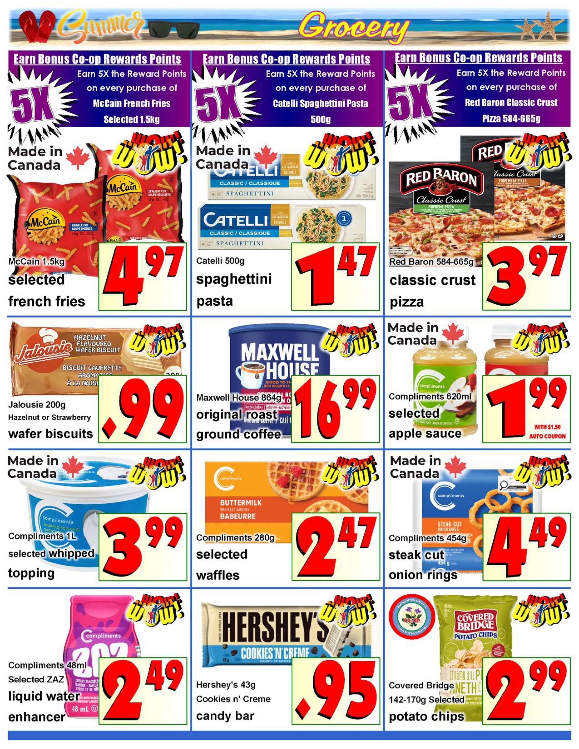 Fredericton Co-op Flyer July 9 to 15