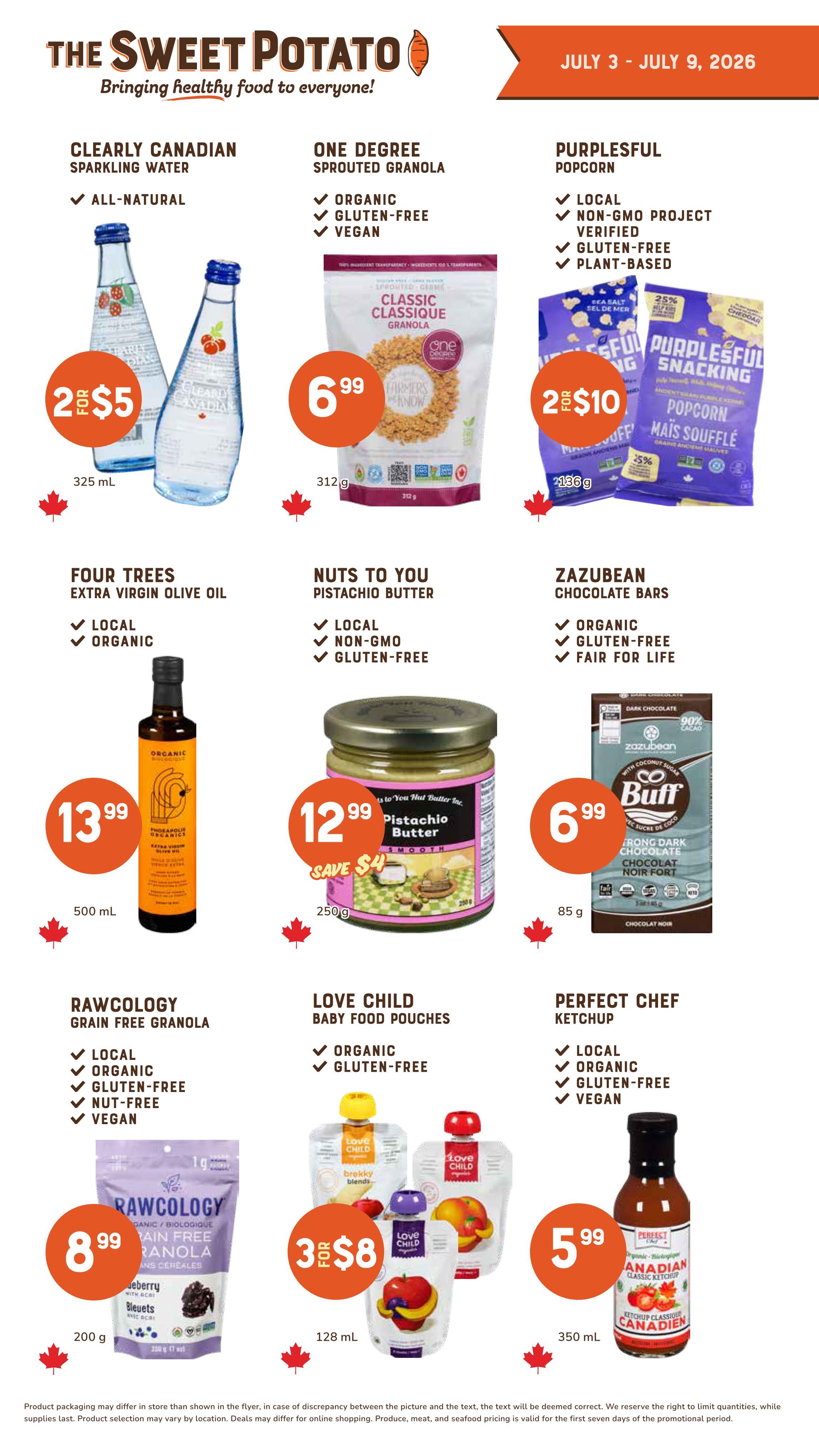 The Sweet Potato Flyer July 3 to 9