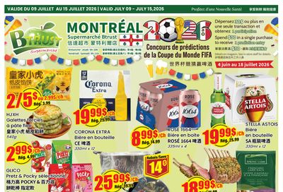 Btrust Supermarket (Montreal) Flyer July 9 to 15