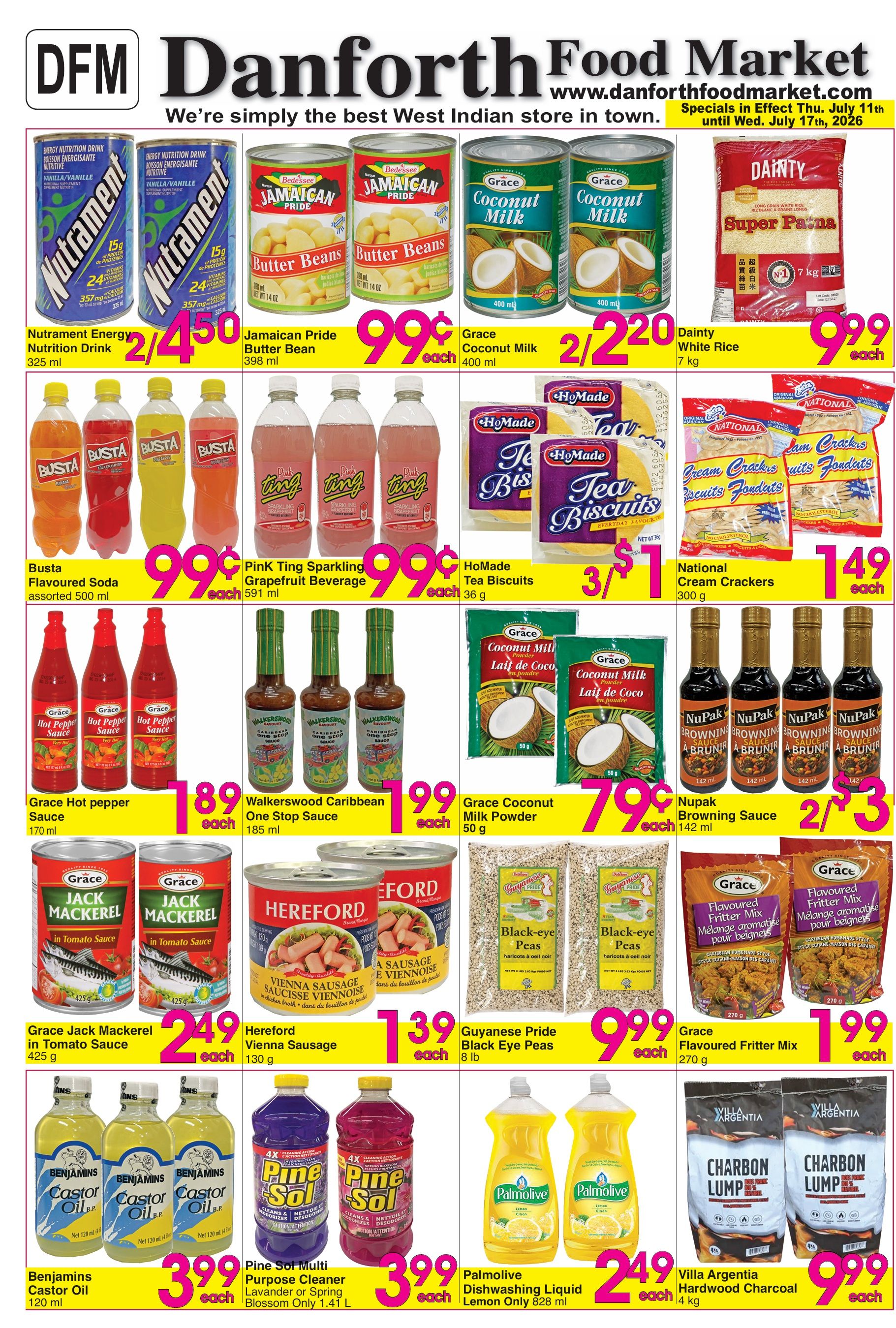 Danforth Food Market Flyer July 9 to 15