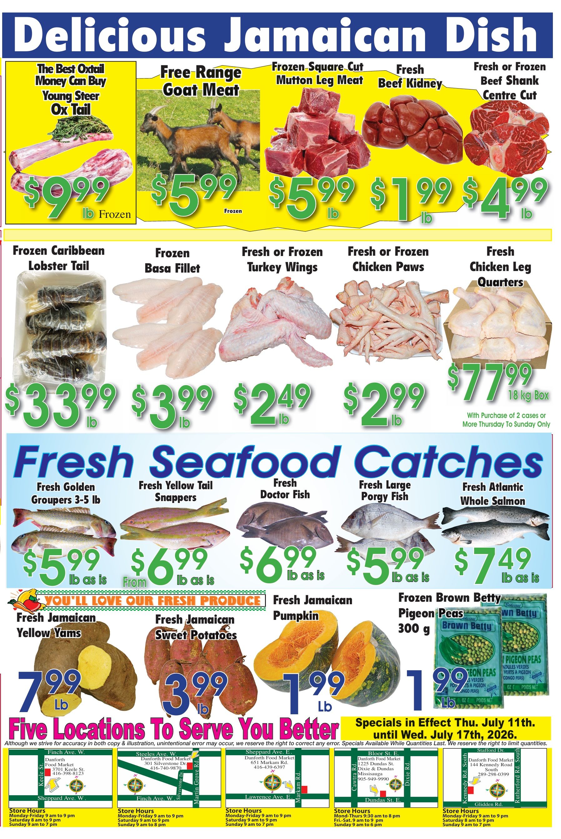 Danforth Food Market Flyer July 9 to 15