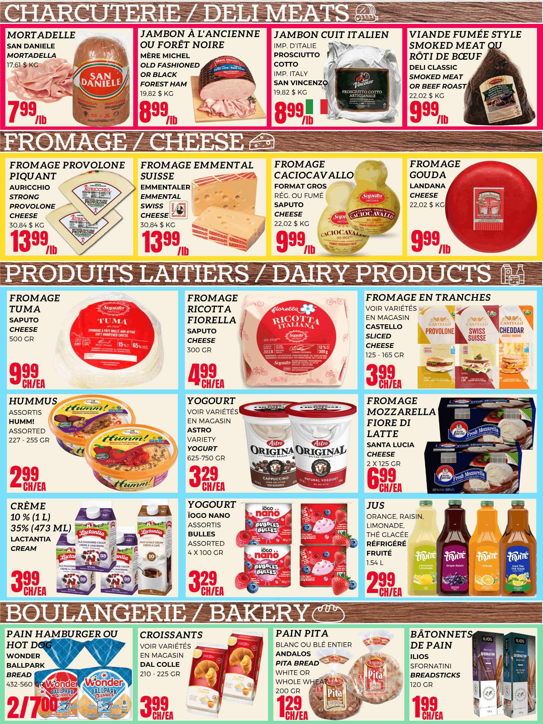 Euro Marche Flyer July 9 to 15