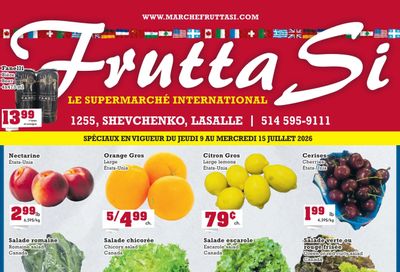 Frutta Si Flyer July 9 to 15