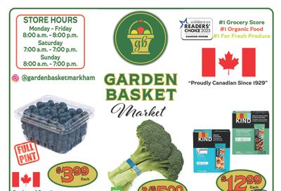 The Garden Basket Flyer July 9 to 15