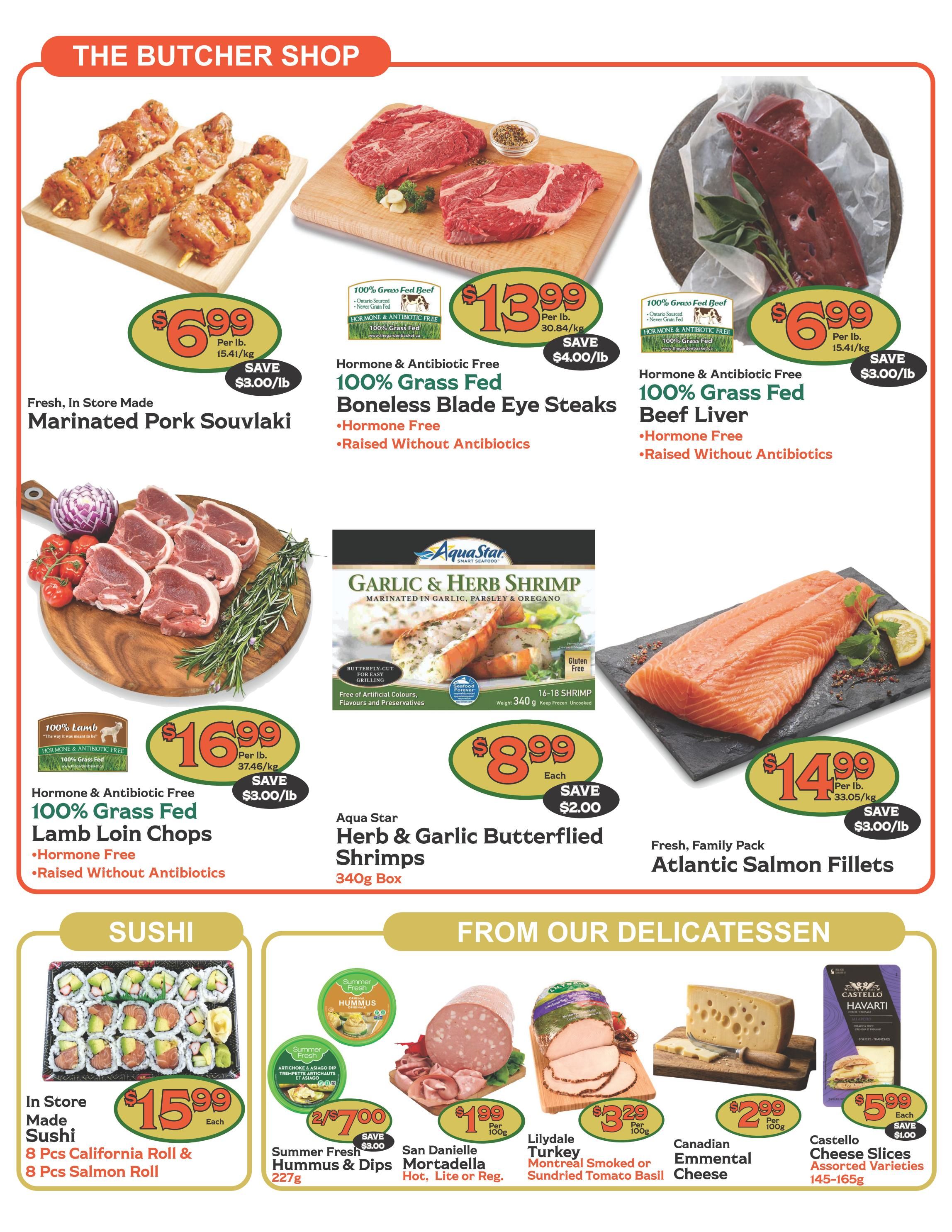 The Garden Basket Flyer July 9 to 15