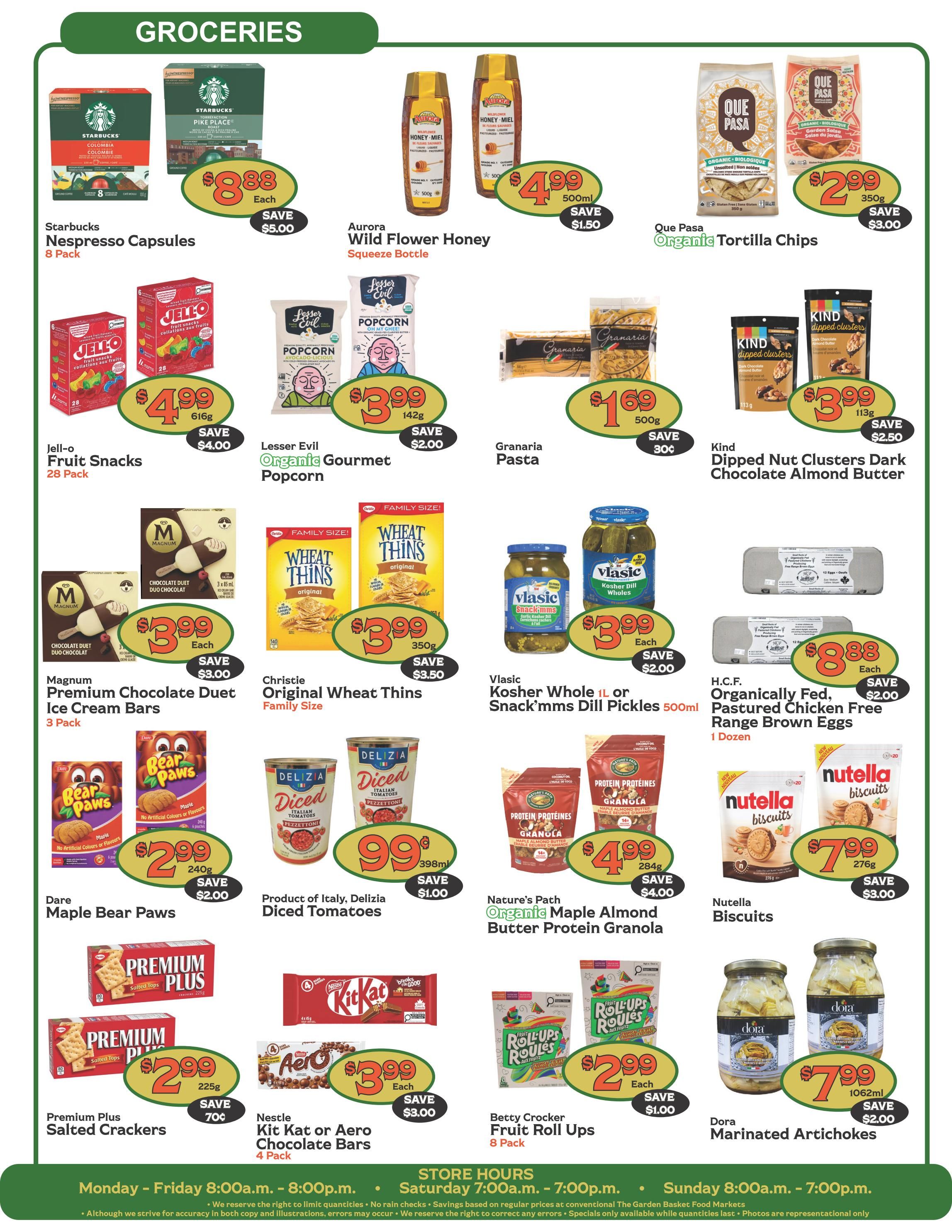 The Garden Basket Flyer July 9 to 15